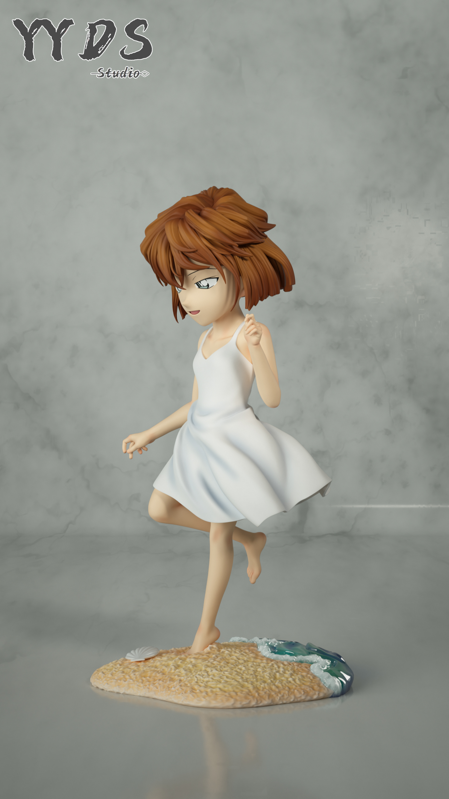 YYDS Studio - Detective Conan White Skirt Haibara Ai