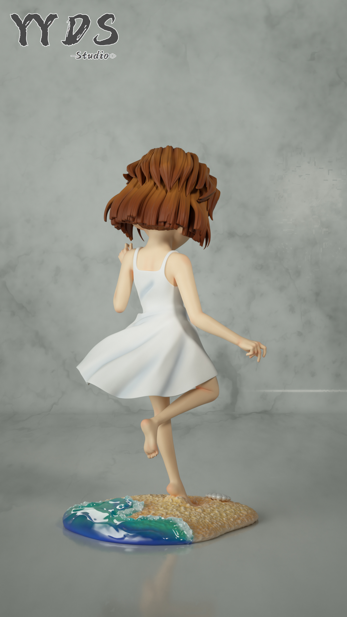 YYDS Studio - Detective Conan White Skirt Haibara Ai