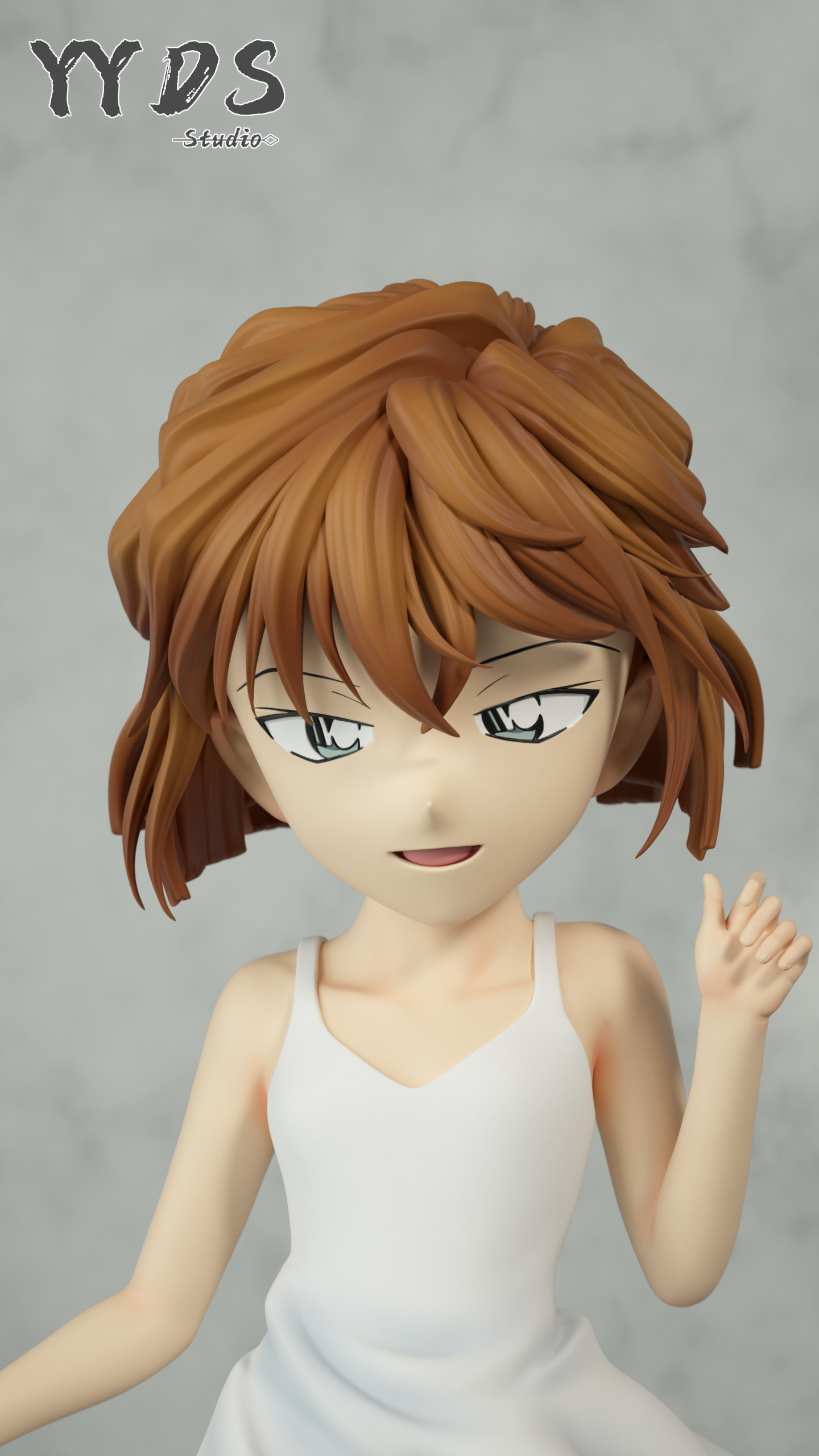 YYDS Studio - Detective Conan White Skirt Haibara Ai