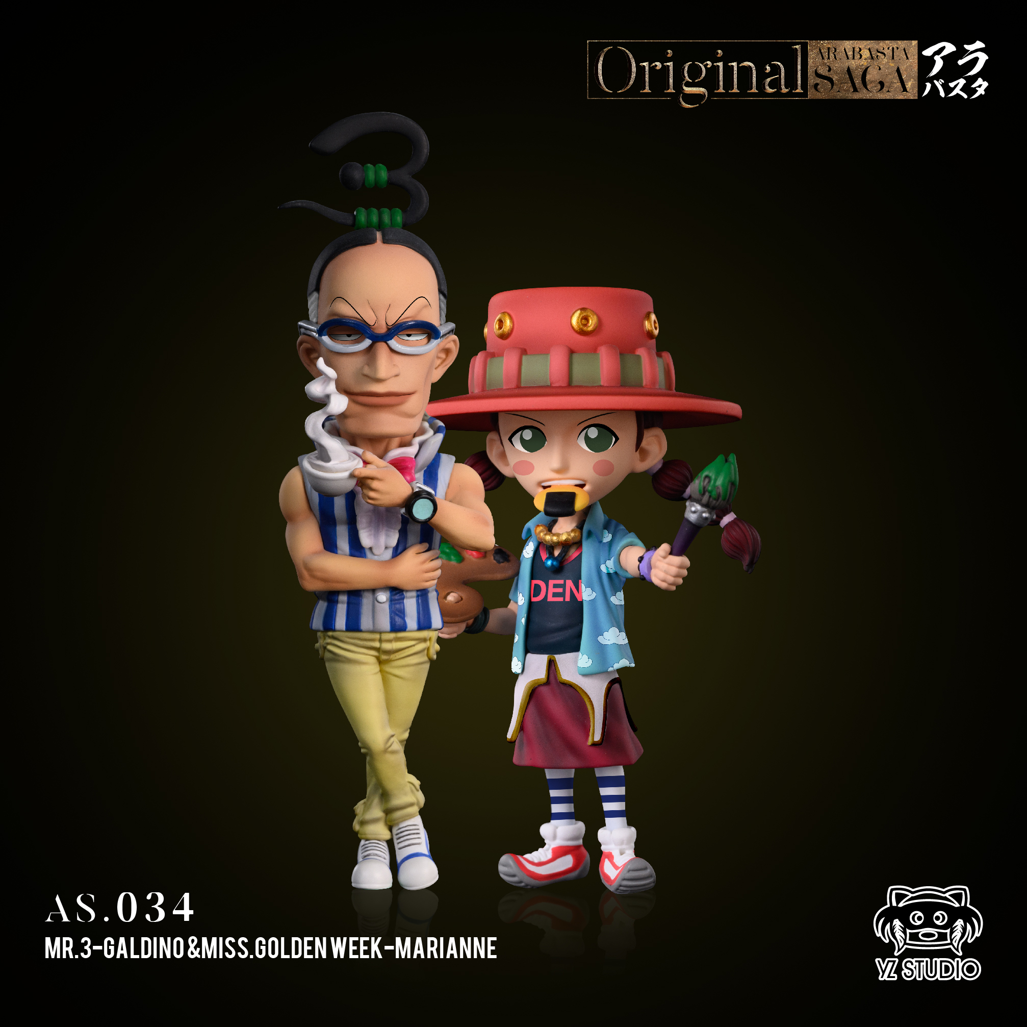 YZ Studio – One Piece Arabasta Saga Galdino & Marianne - elevenGK