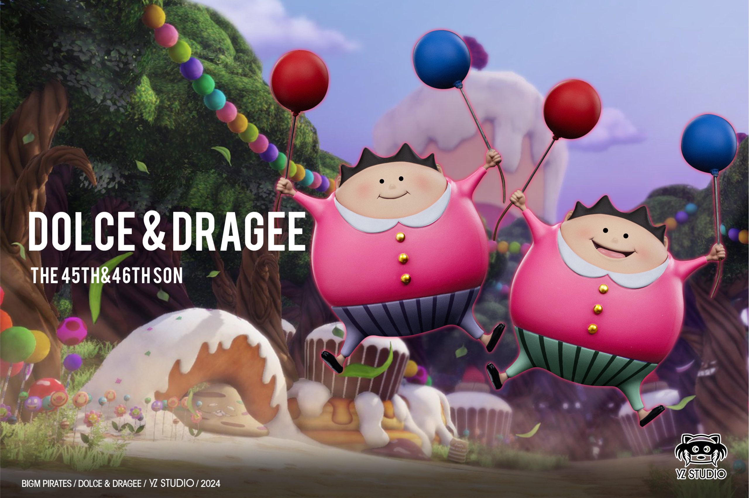 YZ Studio - One Piece Big Mom Pirates #30.31 Charlotte Dolce and Dragée