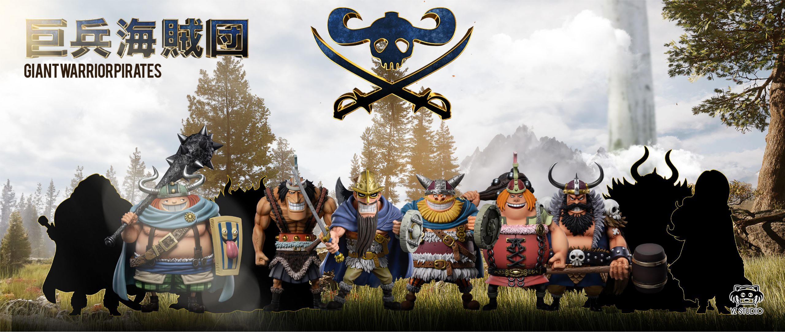 YZ Studio – One Piece Giant Warrior Pirates #6 Stansen - elevenGK