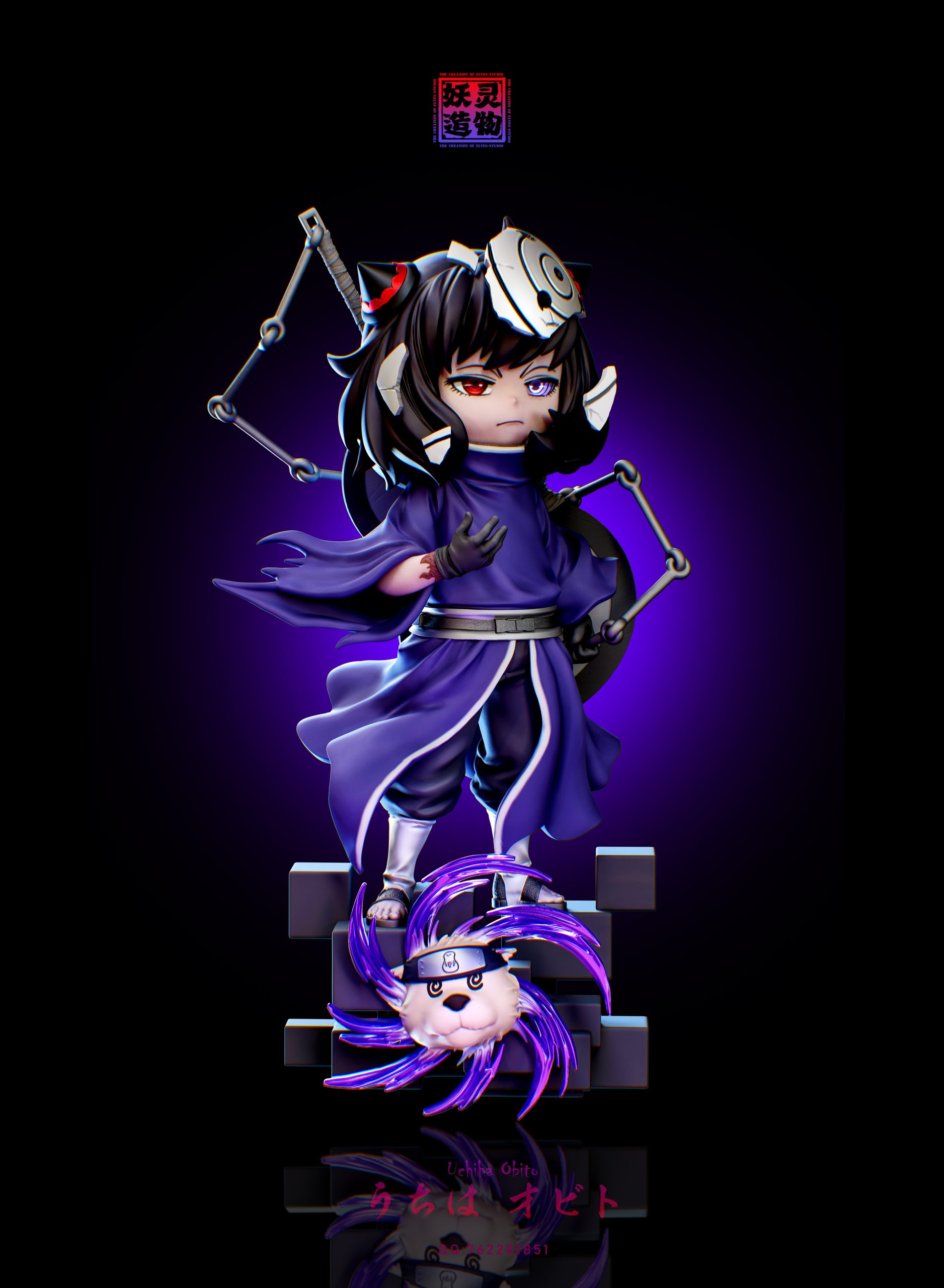 YaoLingZaoWu Studio - Spy x Family Anya Forger Cos Uchiha Obito