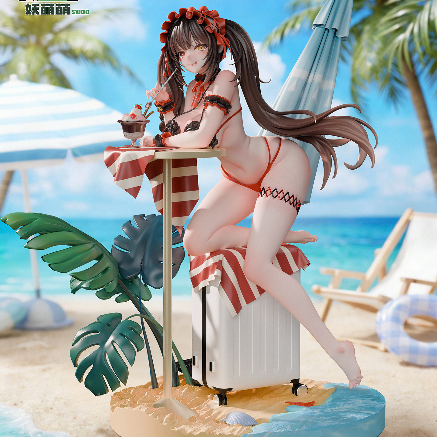 YaoMengMeng Studio - Kurumi Tokisaki Swimsuit Date A Live