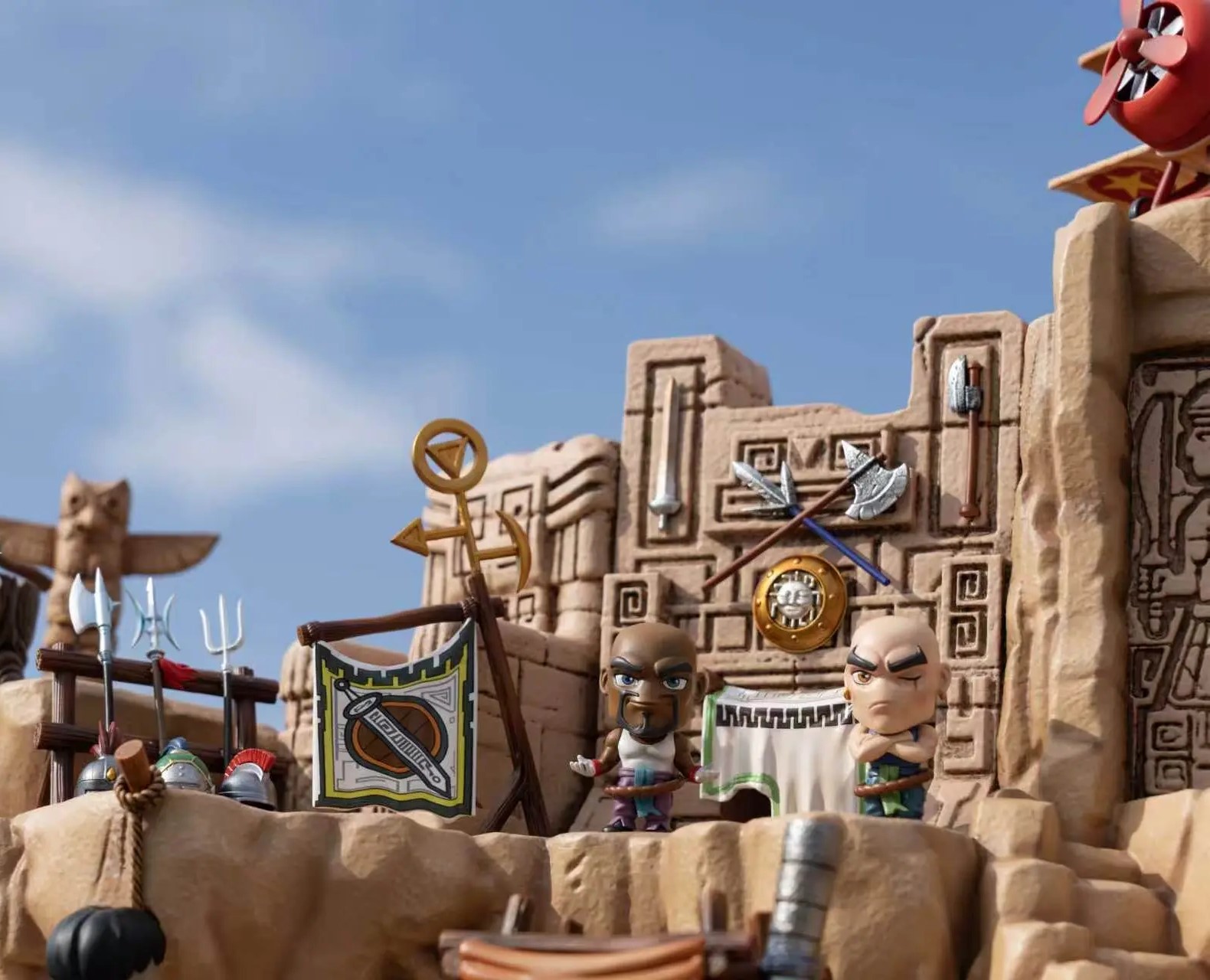 Yao Mu Studio - Perion Village Scene Diorama Set MapleStory