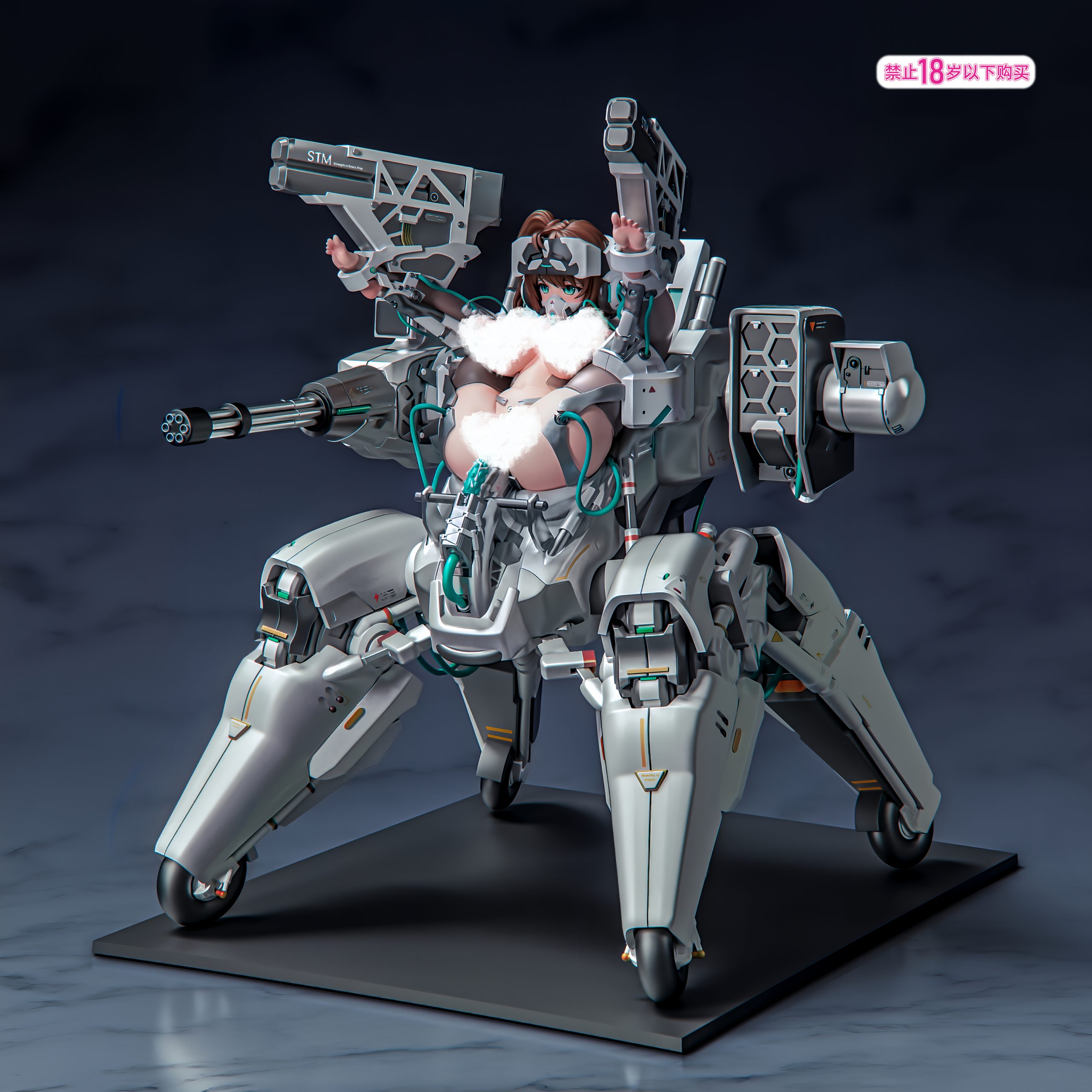 Yi Ri Tuan Dui Studio - Original MVA-04 Peacock Spider (Licensed)