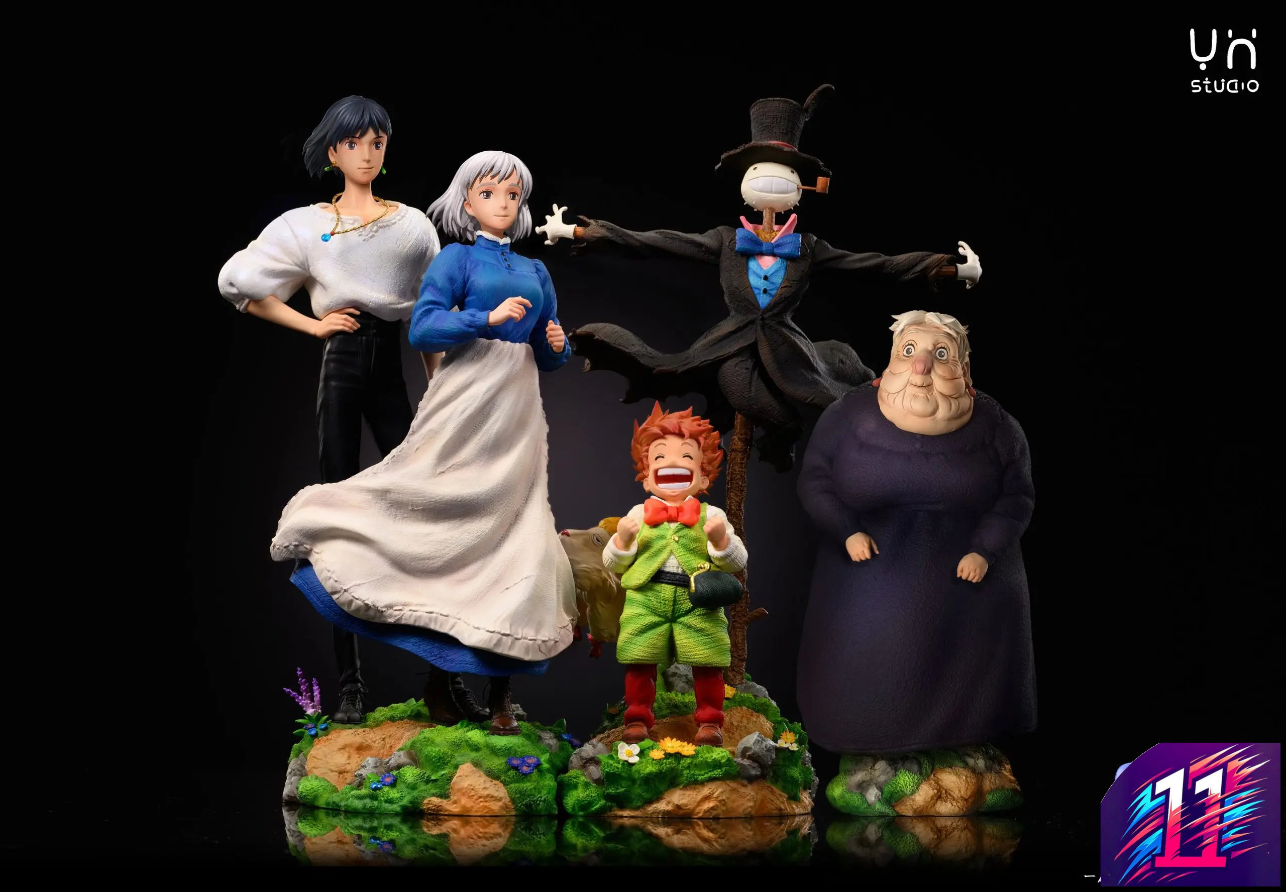 Ying Huo Studio - Howl%27s Moving Castle 5 Piece Set Howl%27s Moving Castle