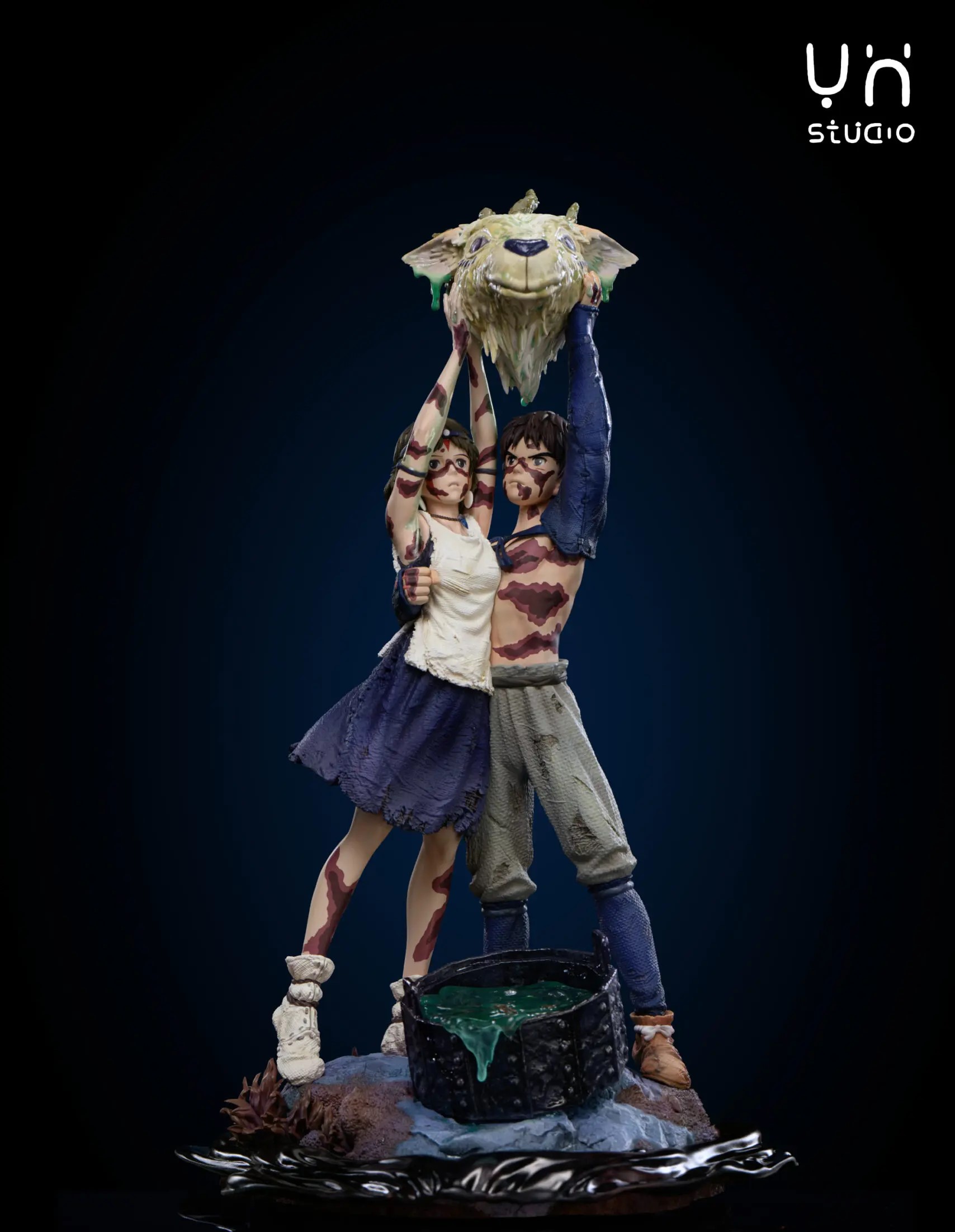 Ying Huo Studio - Hayao Miyazaki CP Series 003 San X Ashitaka Princess Mononoke