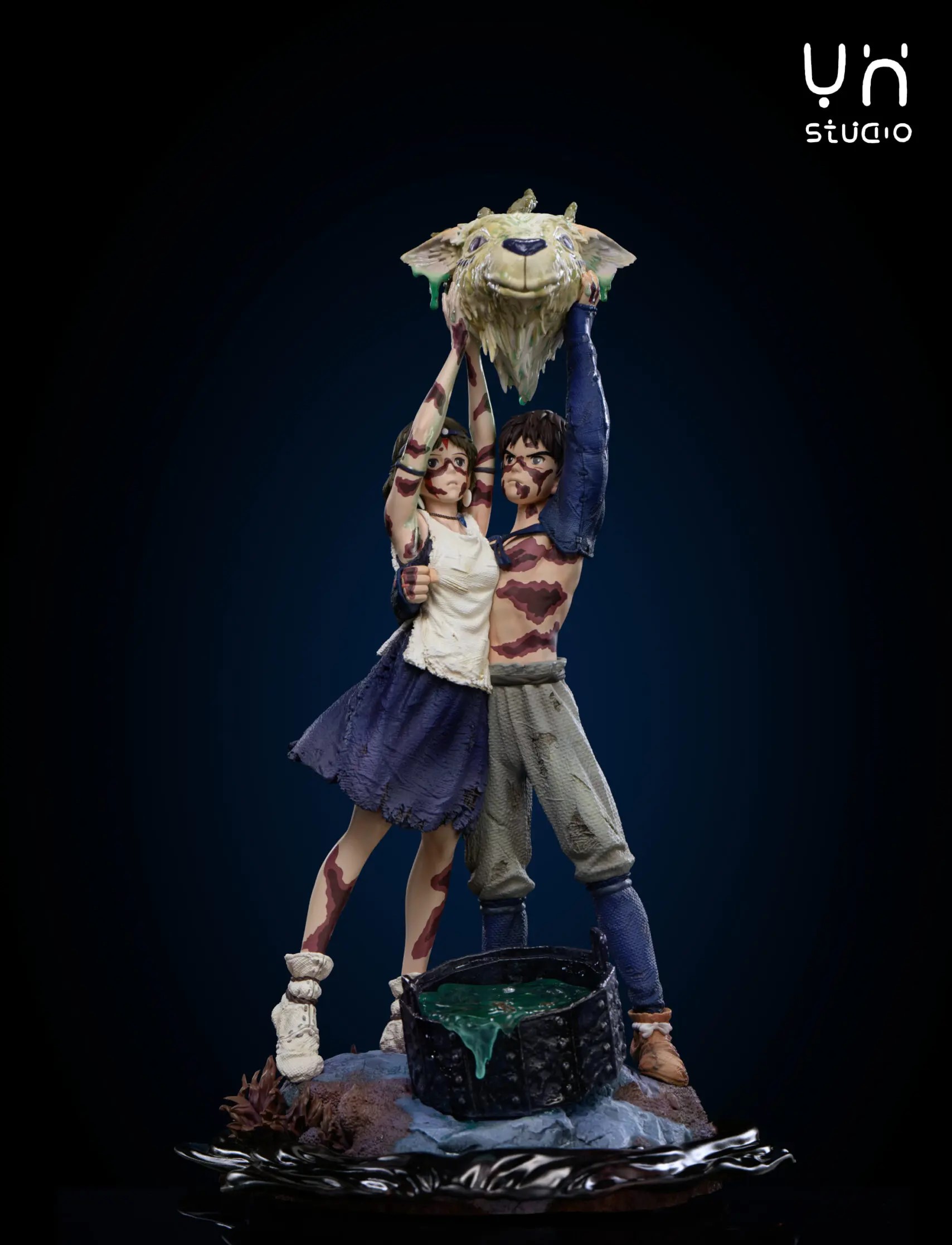 Ying Huo Studio - Hayao Miyazaki CP Series 003 San X Ashitaka Princess Mononoke