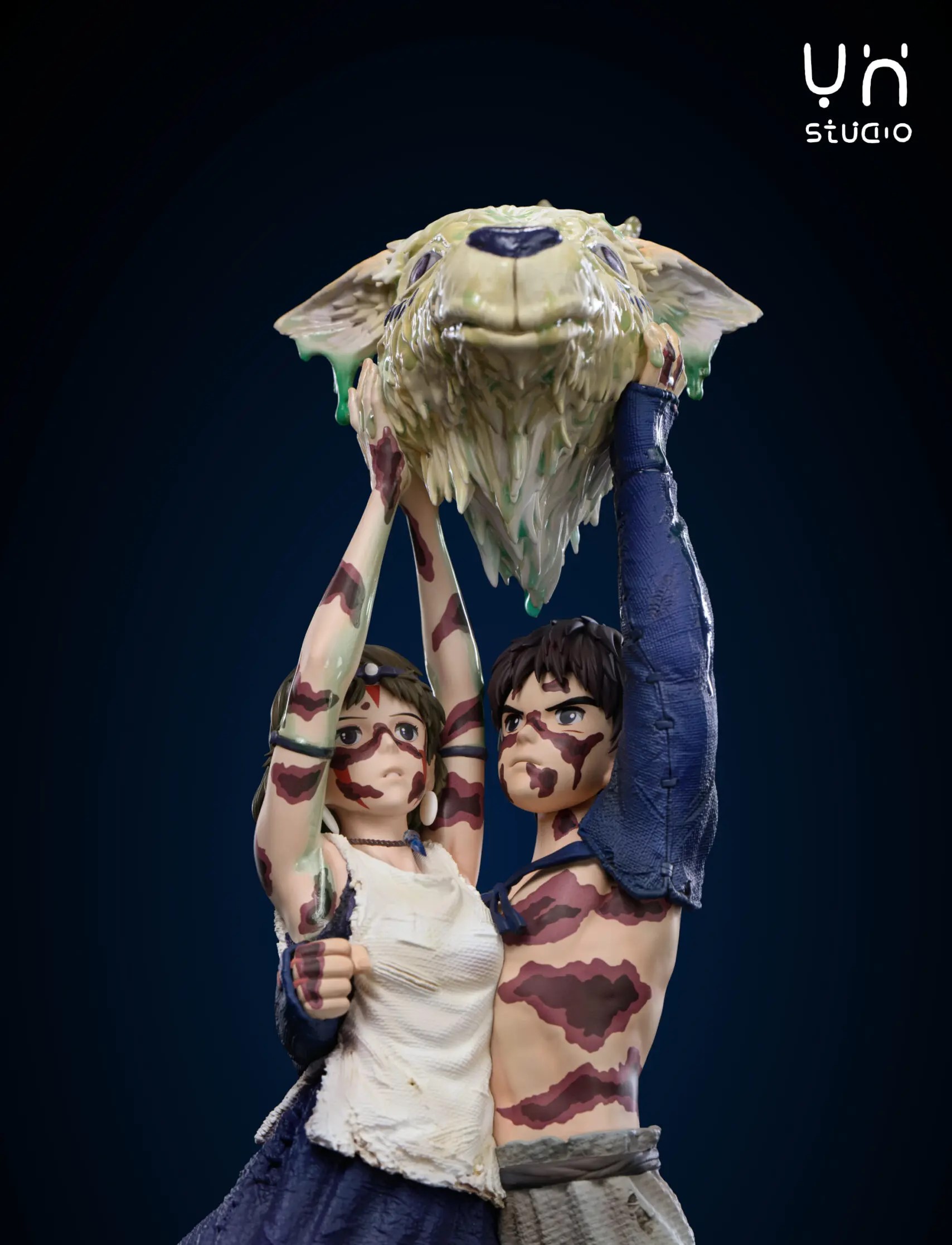 Ying Huo Studio - Hayao Miyazaki CP Series 003 San X Ashitaka Princess Mononoke