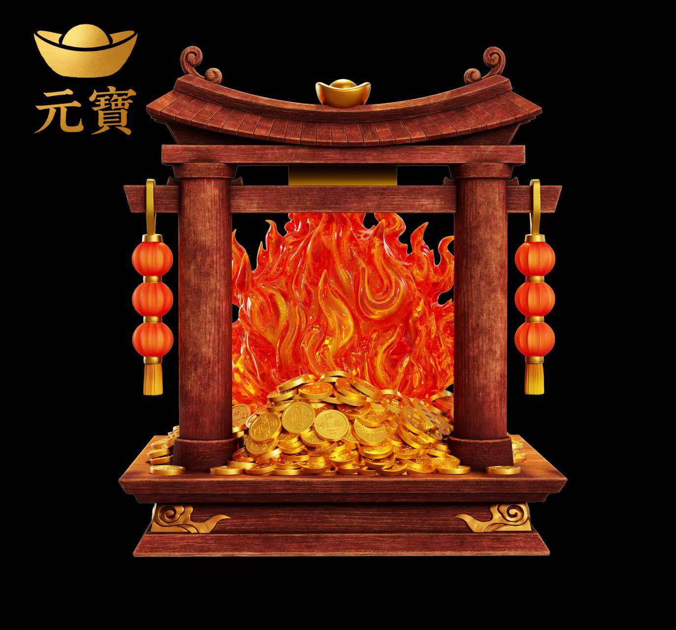 Yuan Bao Studio - Calcifer Lucky Howl%27s Moving Castle