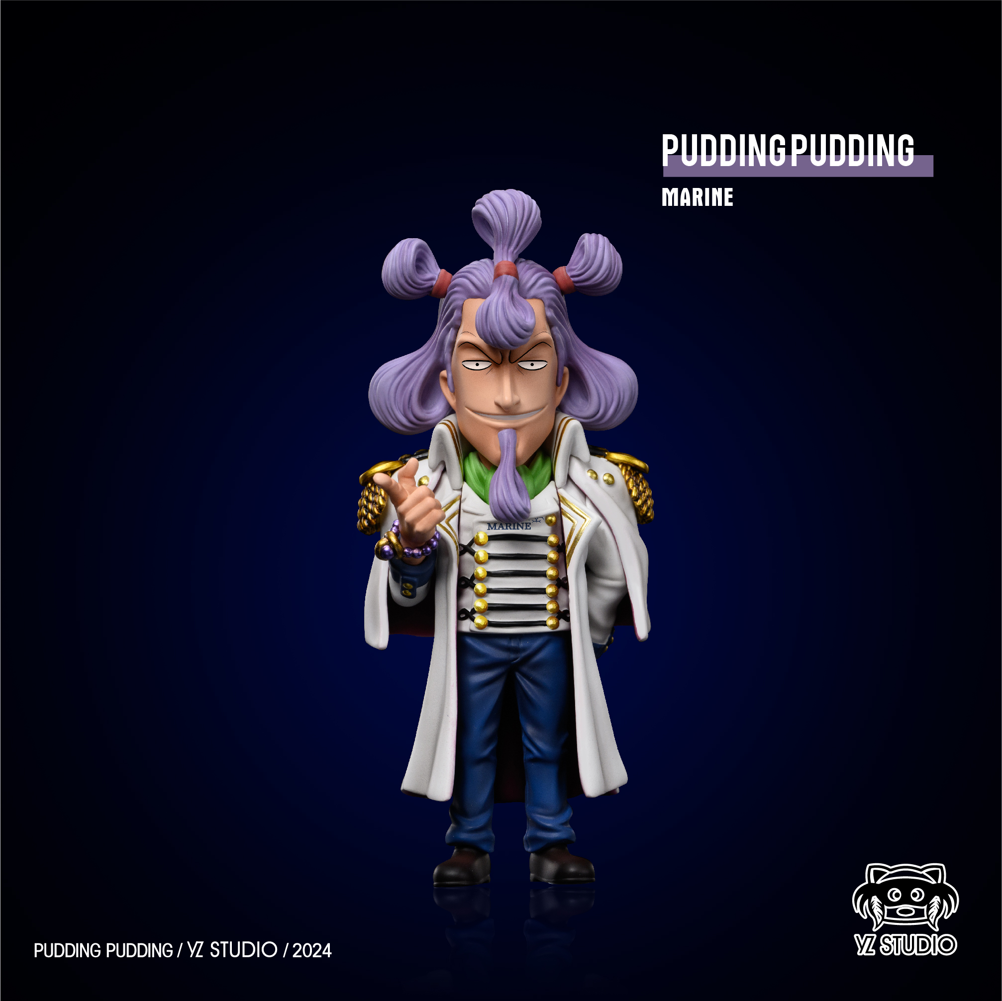 Yz Studio - One Piece Navy Series #34 77th Branch Pudding Pudding
