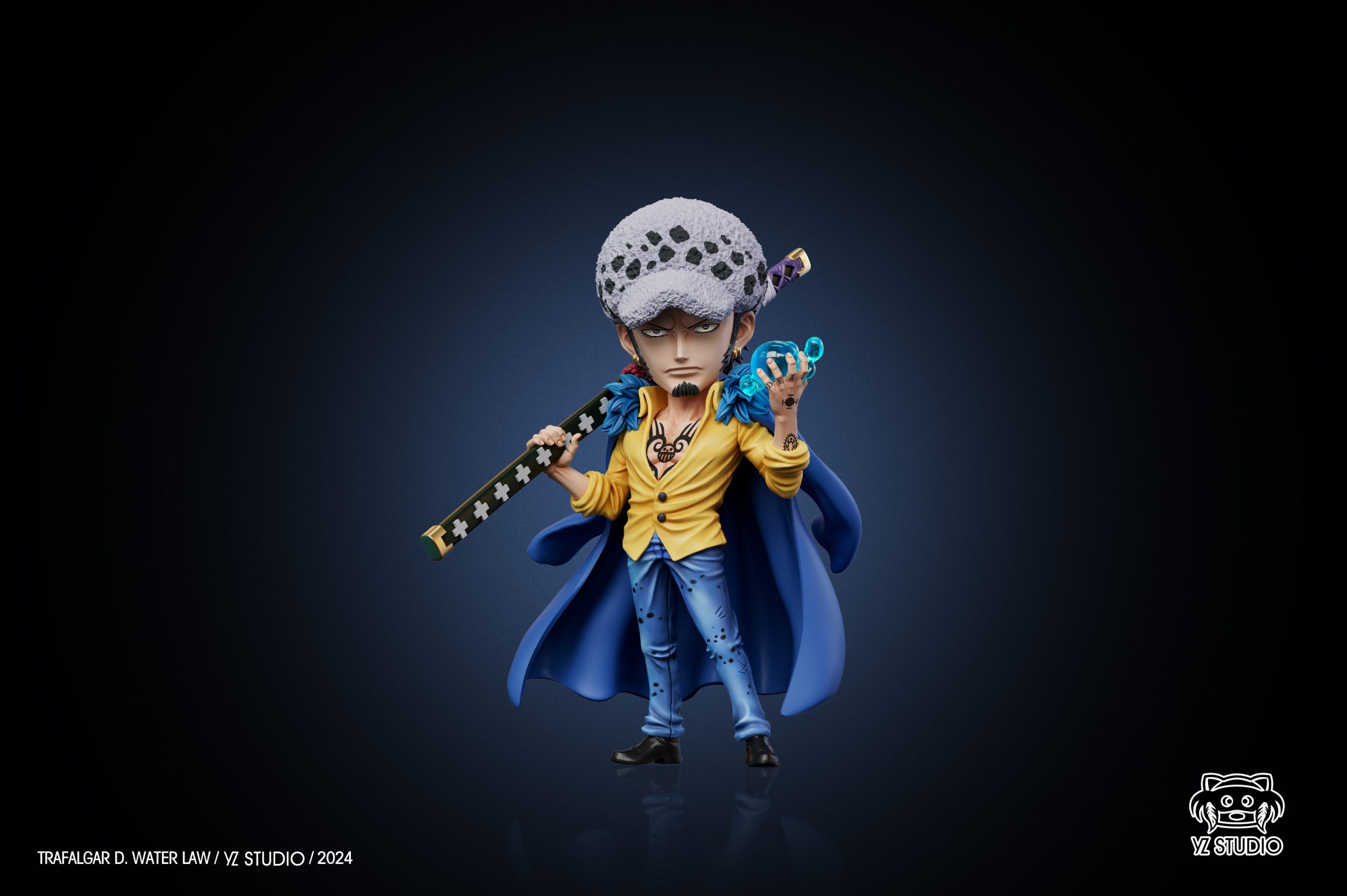 Yz Studio - One Piece Onigashima Decisive Battle Series #18 Trafalgar D. Water Law