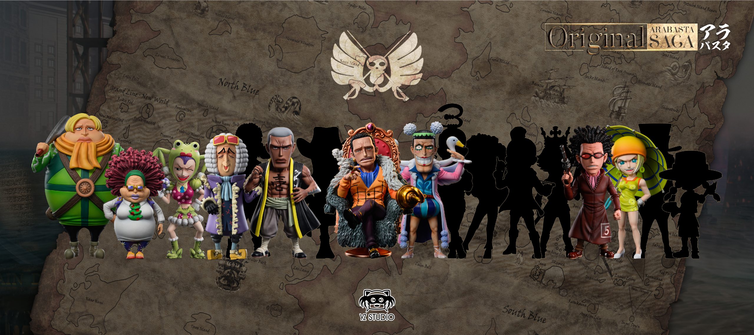 Yz Studio - One Piece Alabasta Chapter 037 Mr. 7&Miss.Father%27s Day