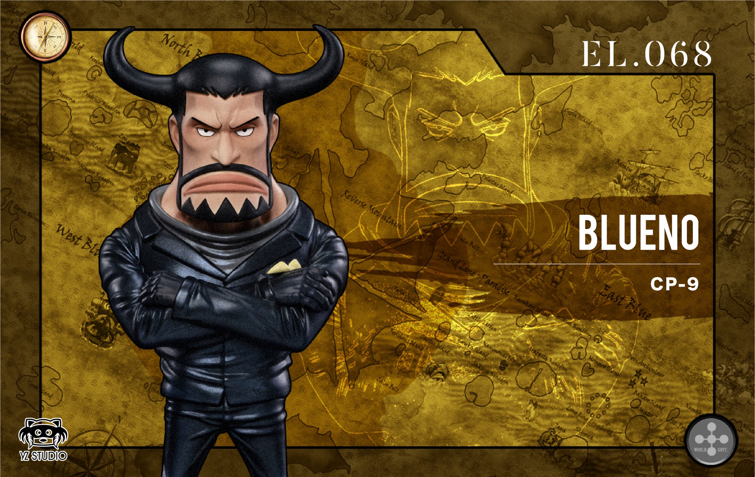 Yz Studio - One Piece Enies Lobby Arc Blueno