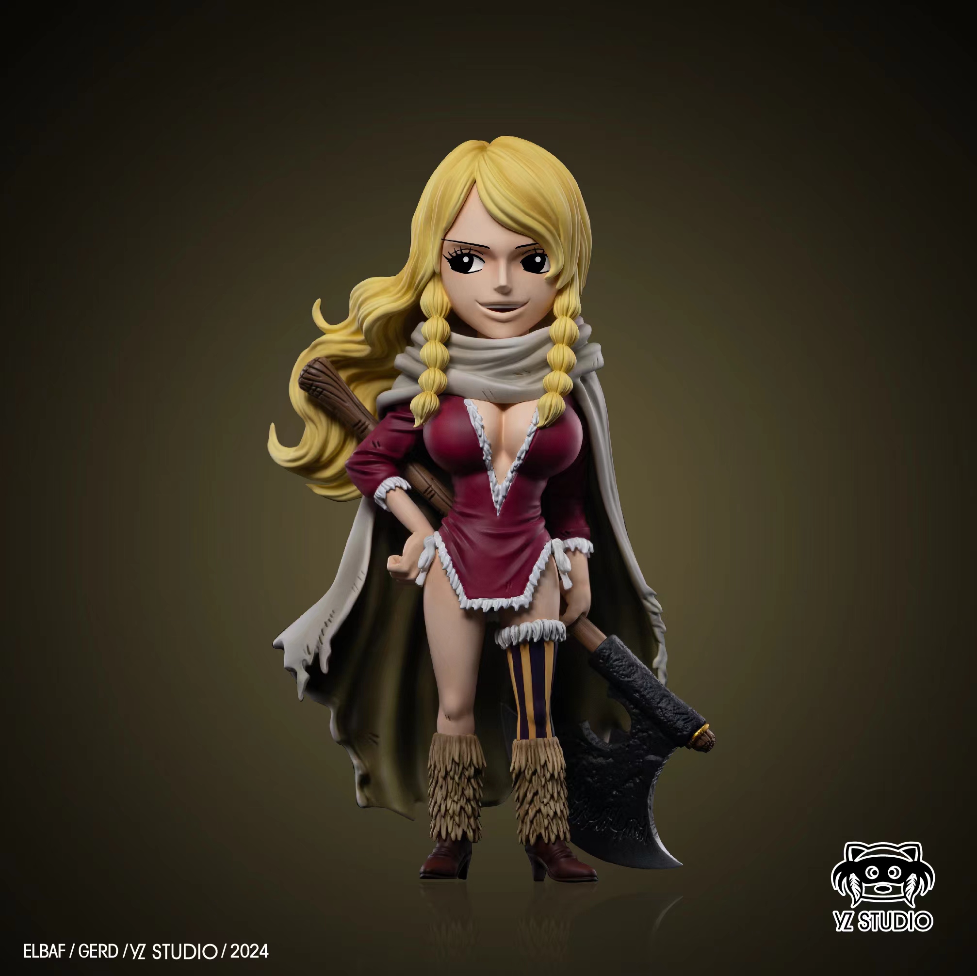 Yz Studio - One Piece Giant Warrior Pirates #7 Gerth