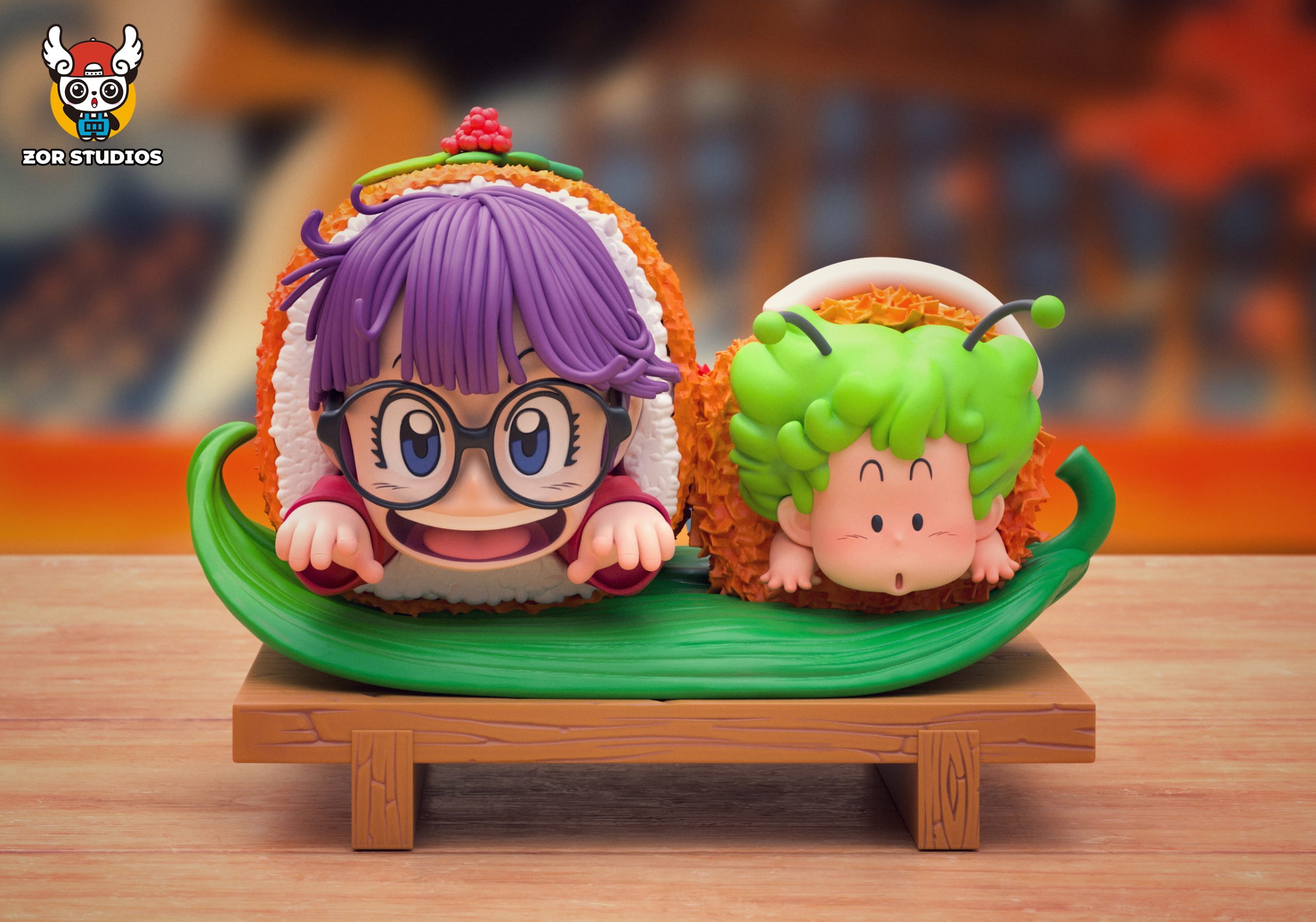 ZOR Studio - Dr. Slump Global #8 Japan Sushi Arale