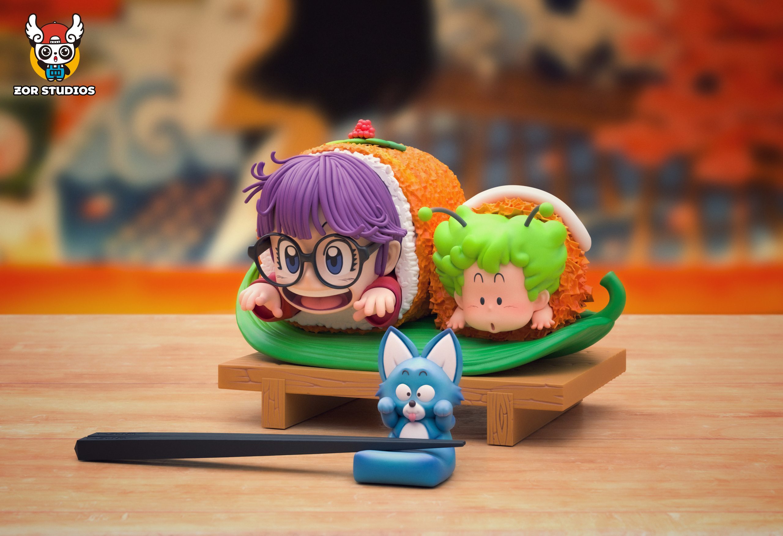 ZOR Studio - Dr. Slump Global #8 Japan Sushi Arale
