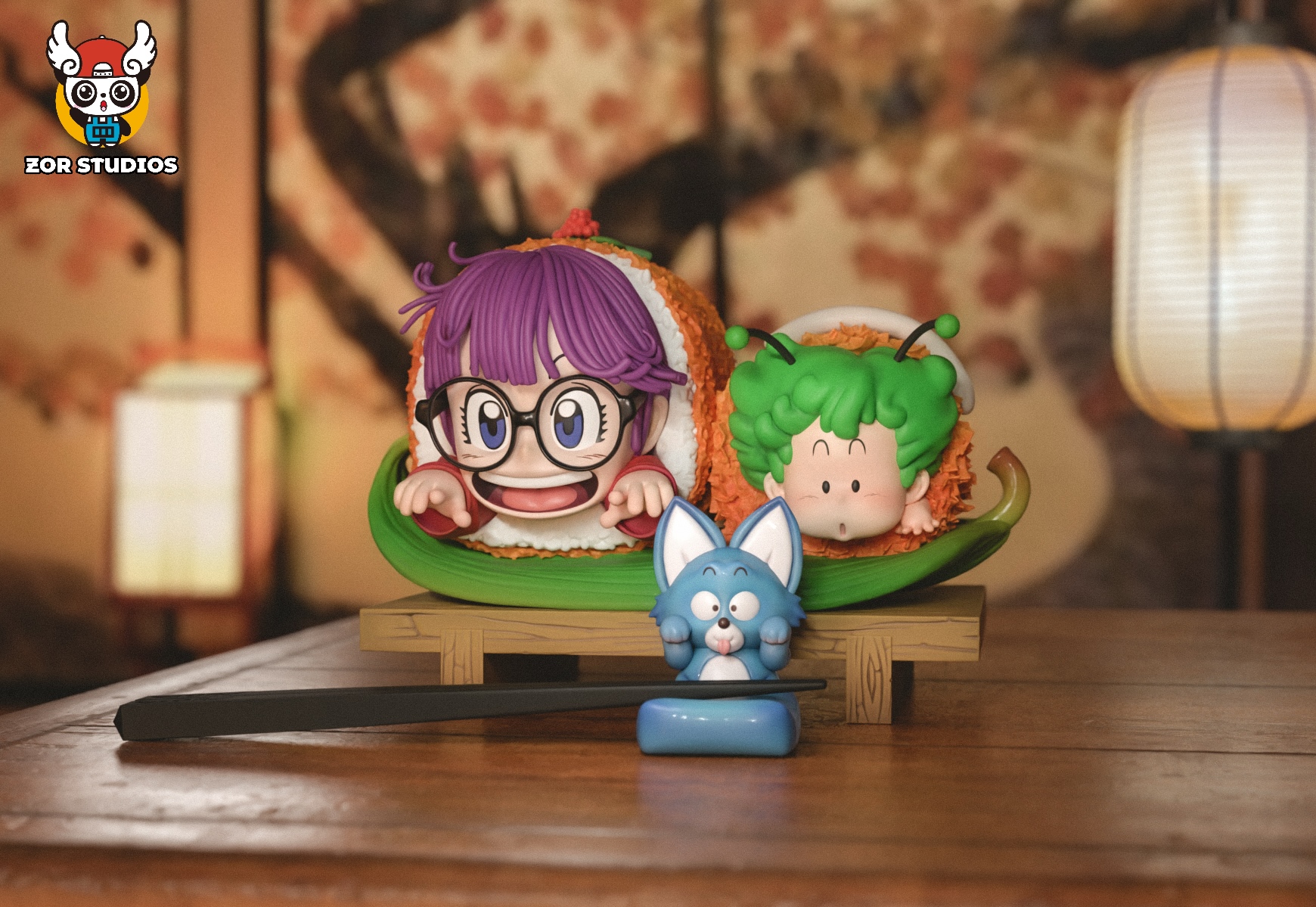 ZOR Studio - Dr. Slump Global #8 Japan Sushi Arale