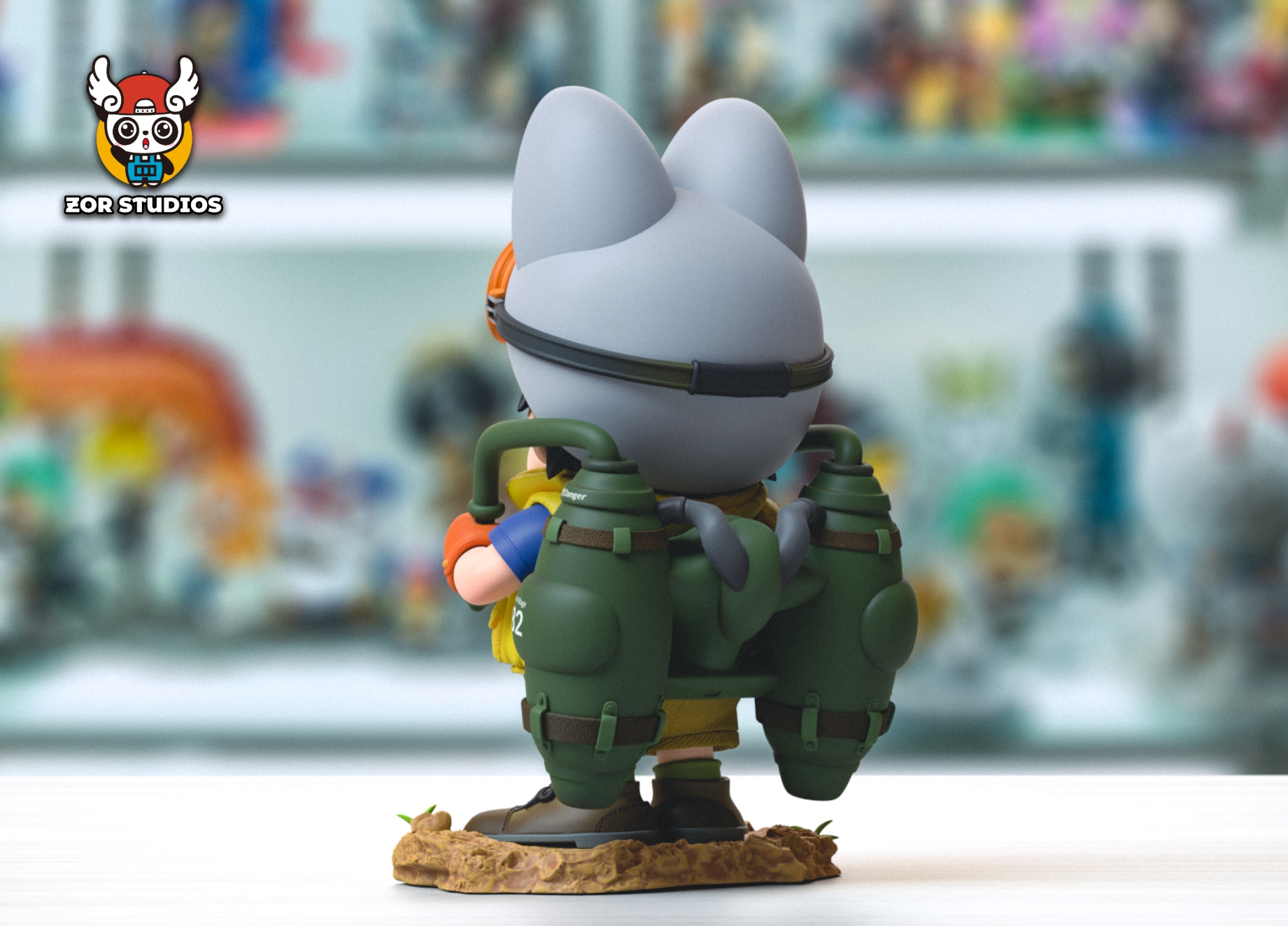 ZOR Studio - Dr. Slump Penguin Village Family Portrait Series 7th Series Soramame Biisuke