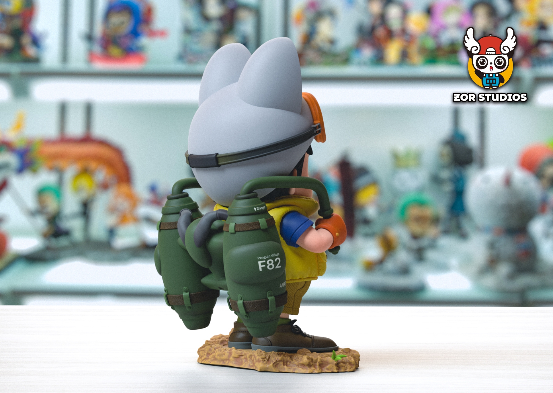 ZOR Studio - Dr. Slump Penguin Village Family Portrait Series 7th Series Soramame Biisuke