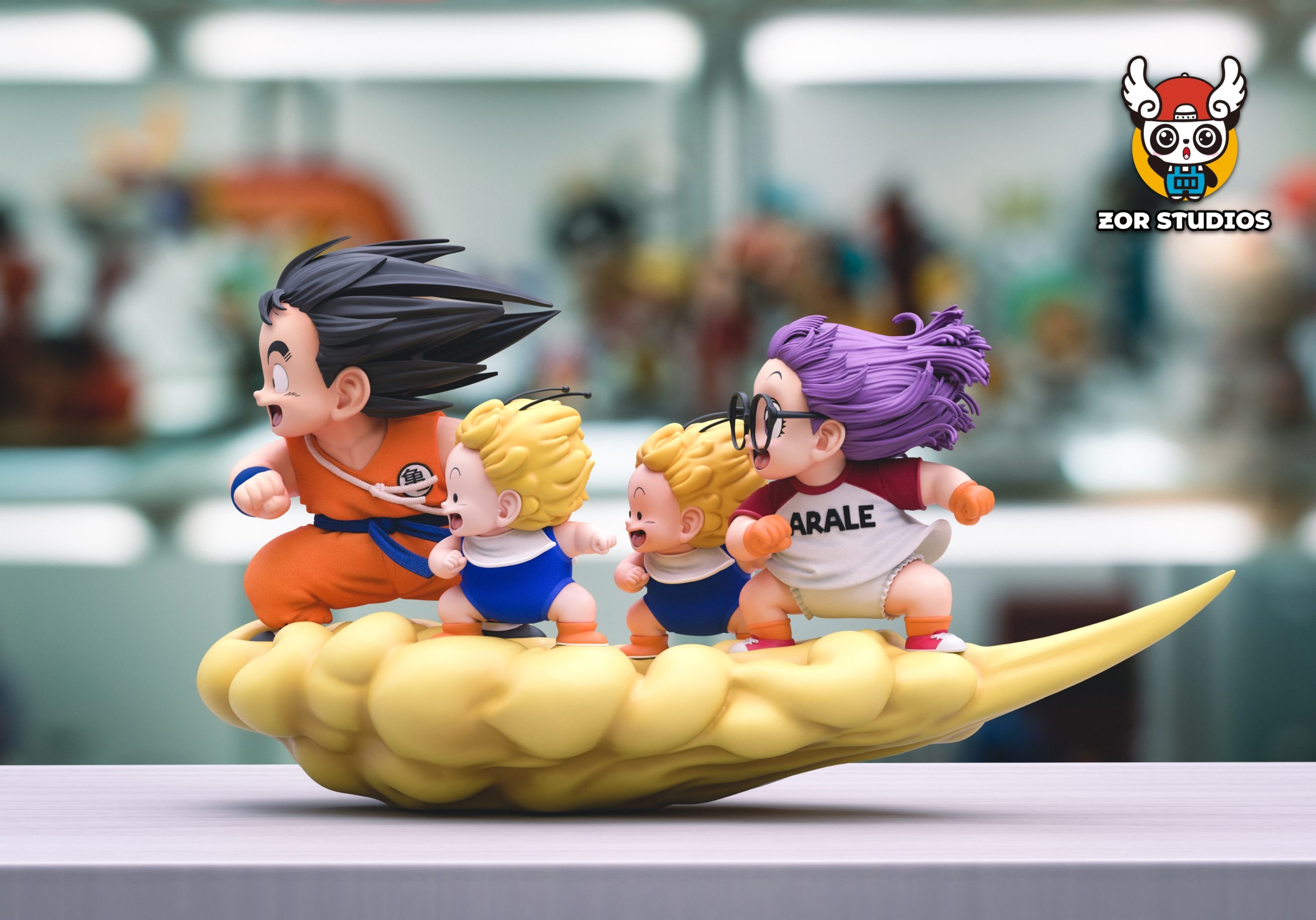 ZOR Studio - Dragon Ball Vehicle Series #3 Somersault Cloud Goku & Arale