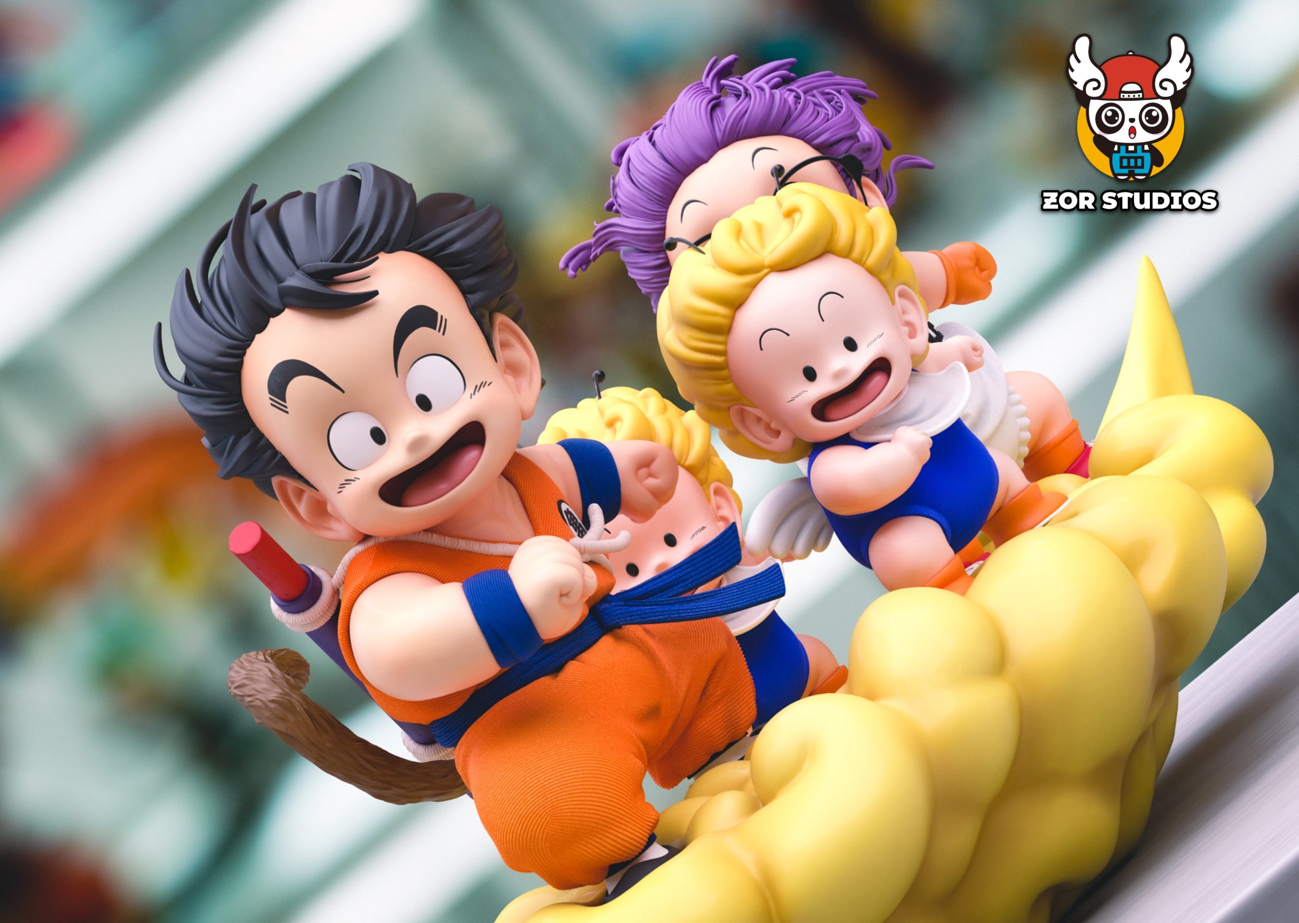 ZOR Studio - Dragon Ball Vehicle Series #3 Somersault Cloud Goku & Arale