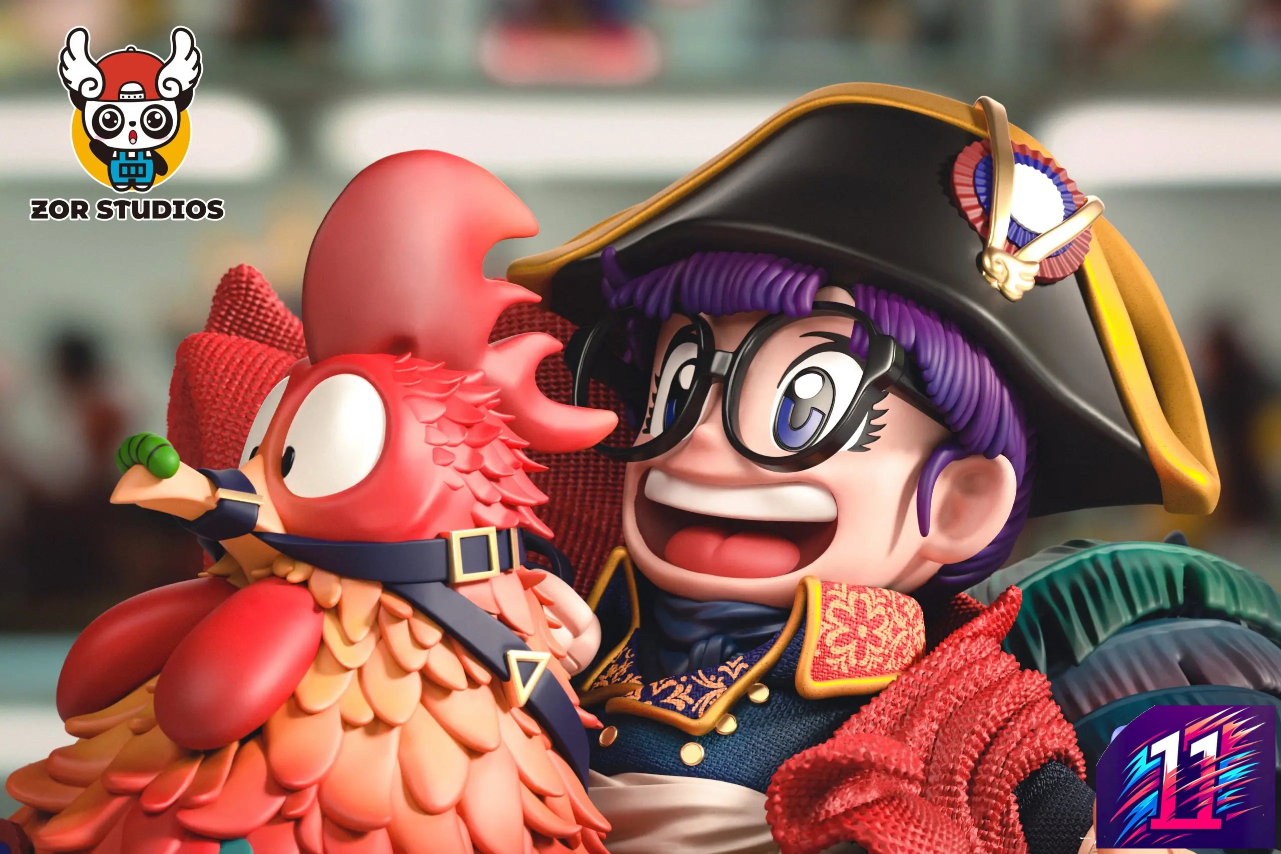 ZOR Studio - Universal Series French Rooster Arale Cosplay Napoleon Dr. Slump