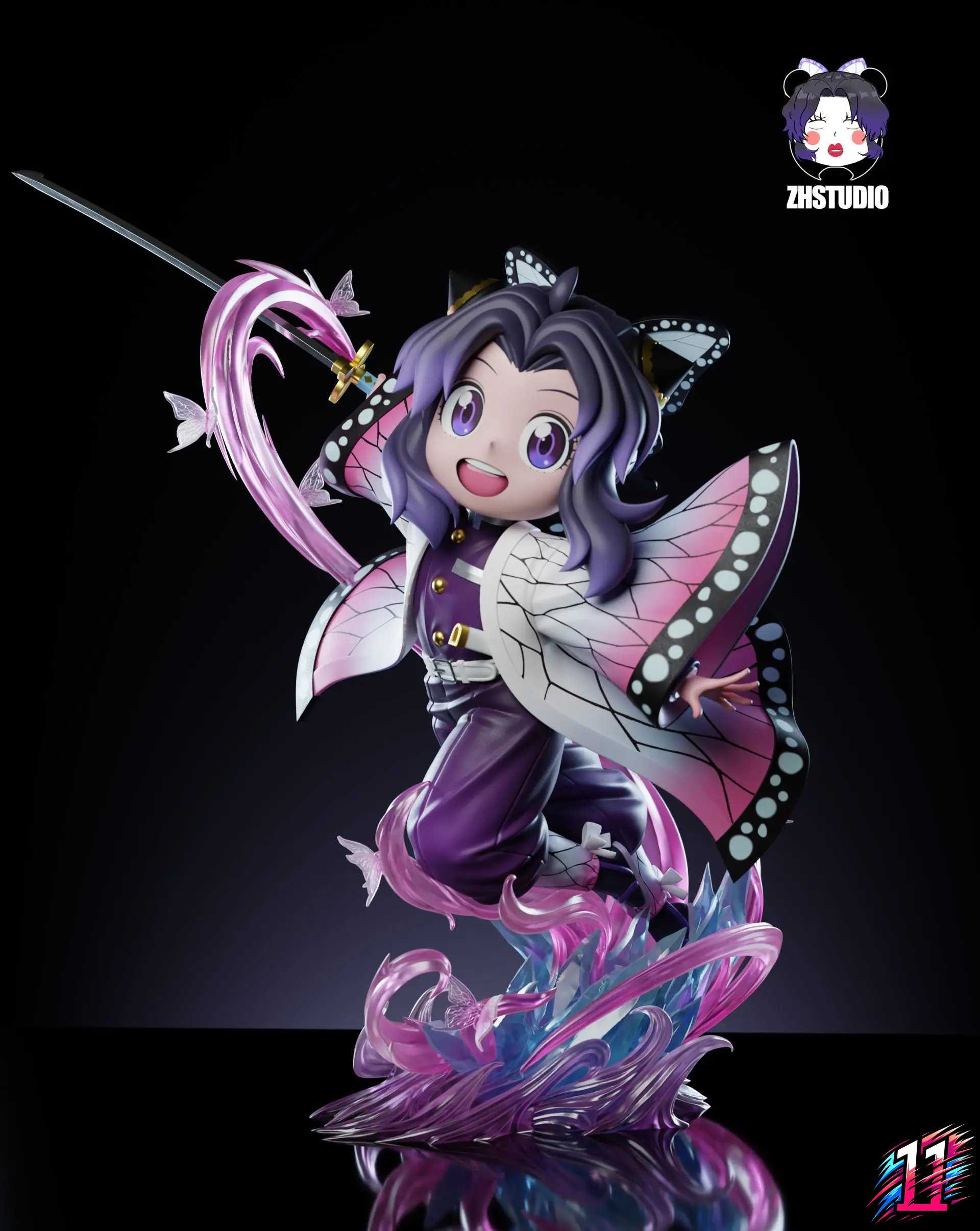 ZH Studio - Anya Cosplay Demon Slayer Shinobu Kochou Spy x Family