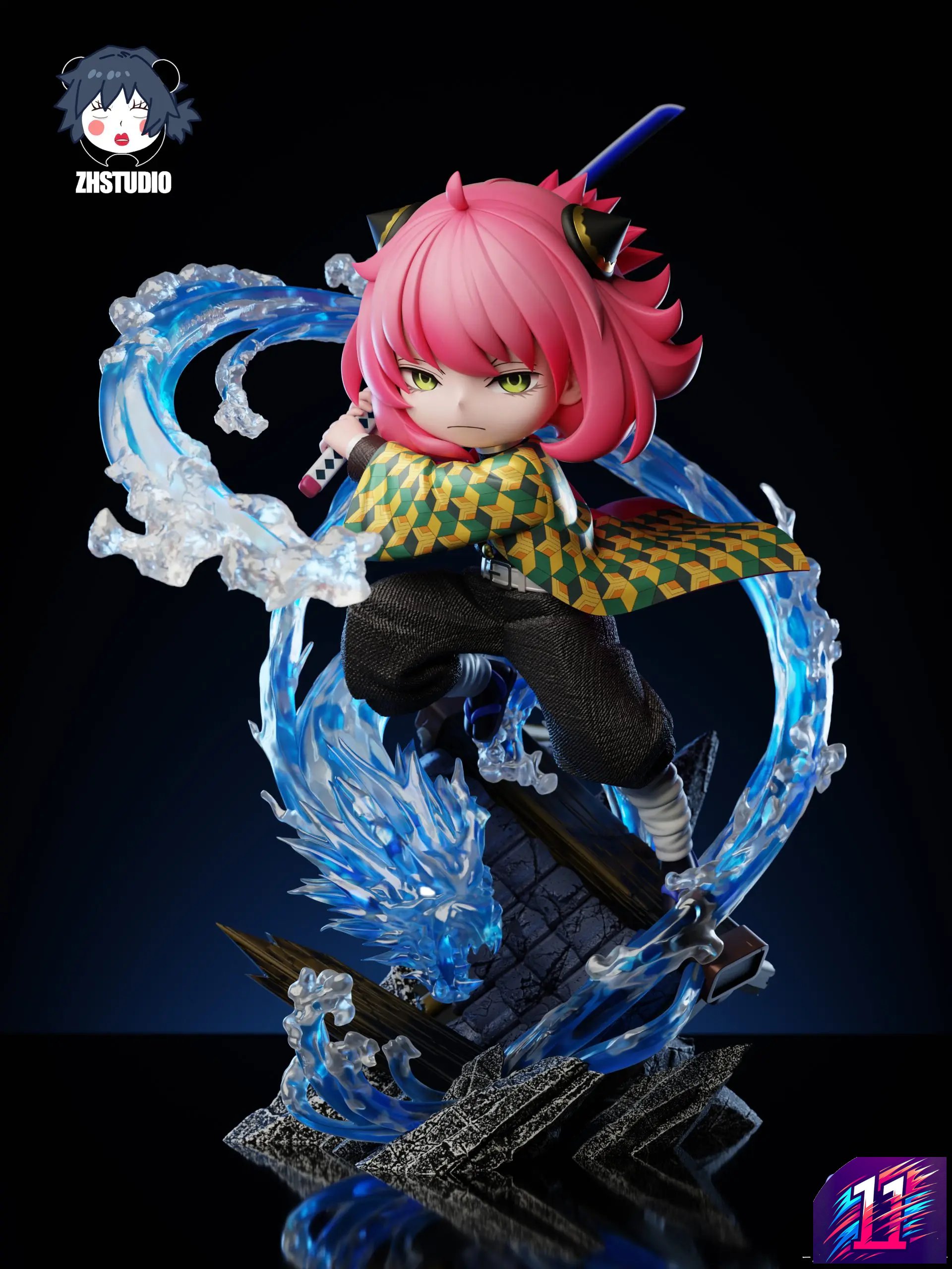 ZH Studio - Anya Forger Cosplay Giyu Tomioka Spy x Family