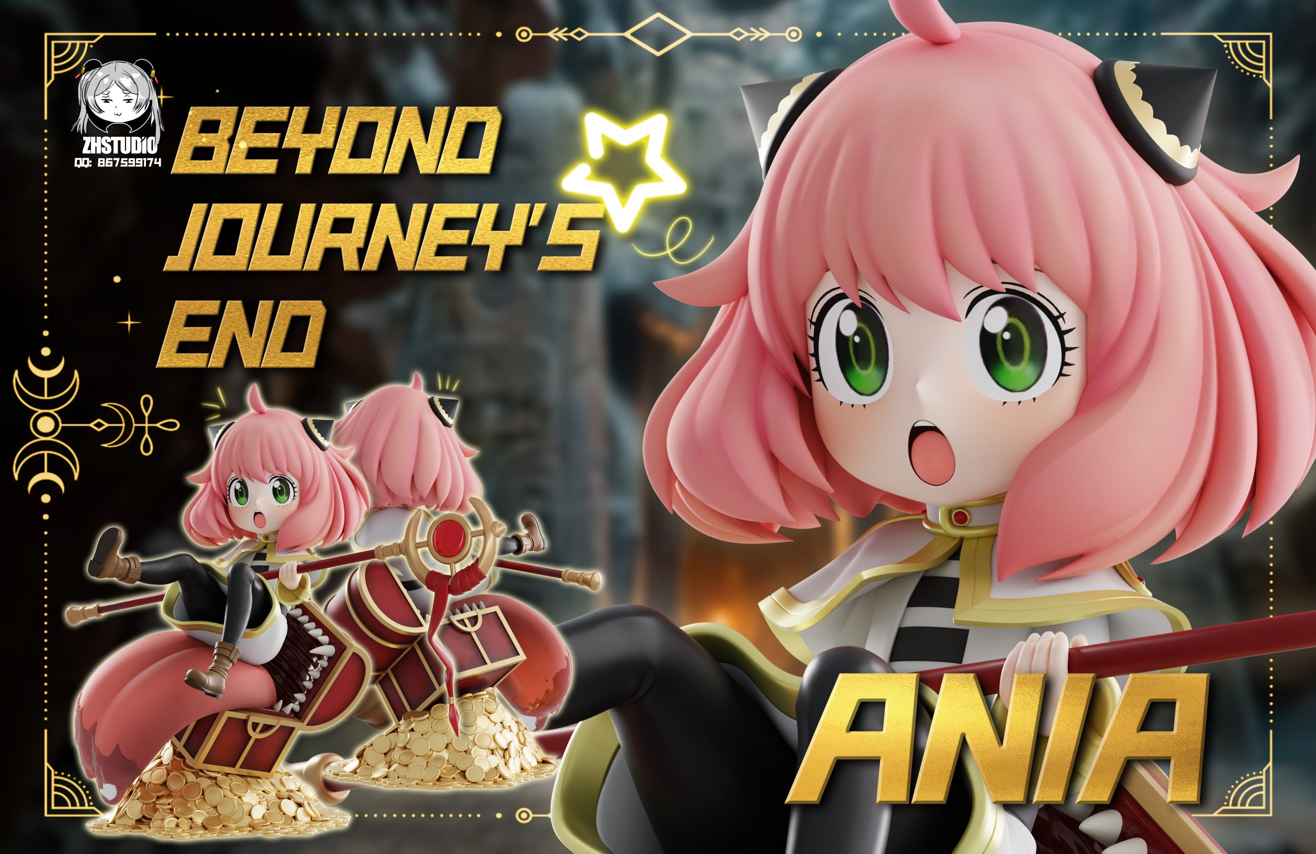 ZH Studio – SPY×FAMILY Anya COS Treasure Chest Frieren - elevenGK