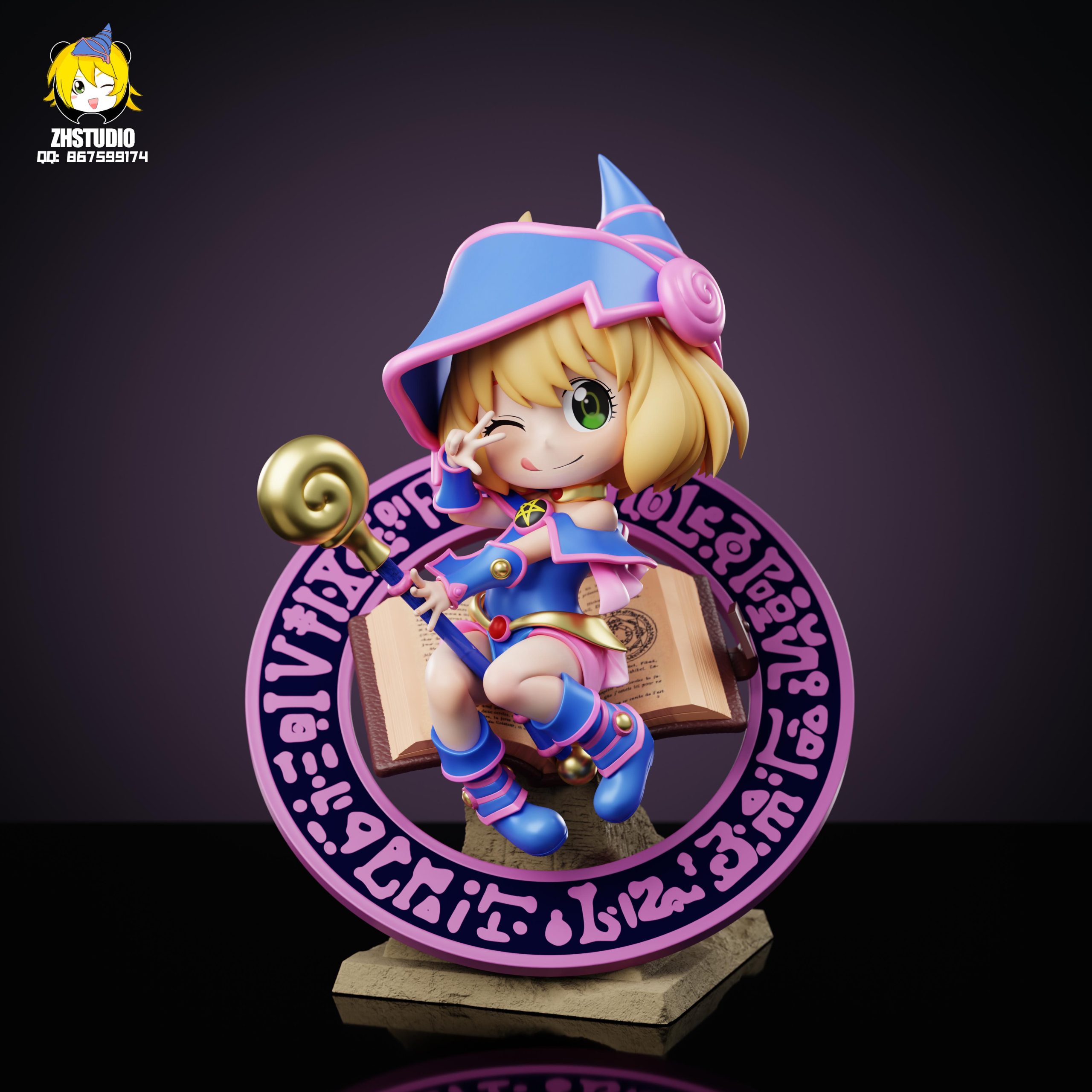 ZH Studio - Spy x Family Anya Forger COS Dark Magician Girl