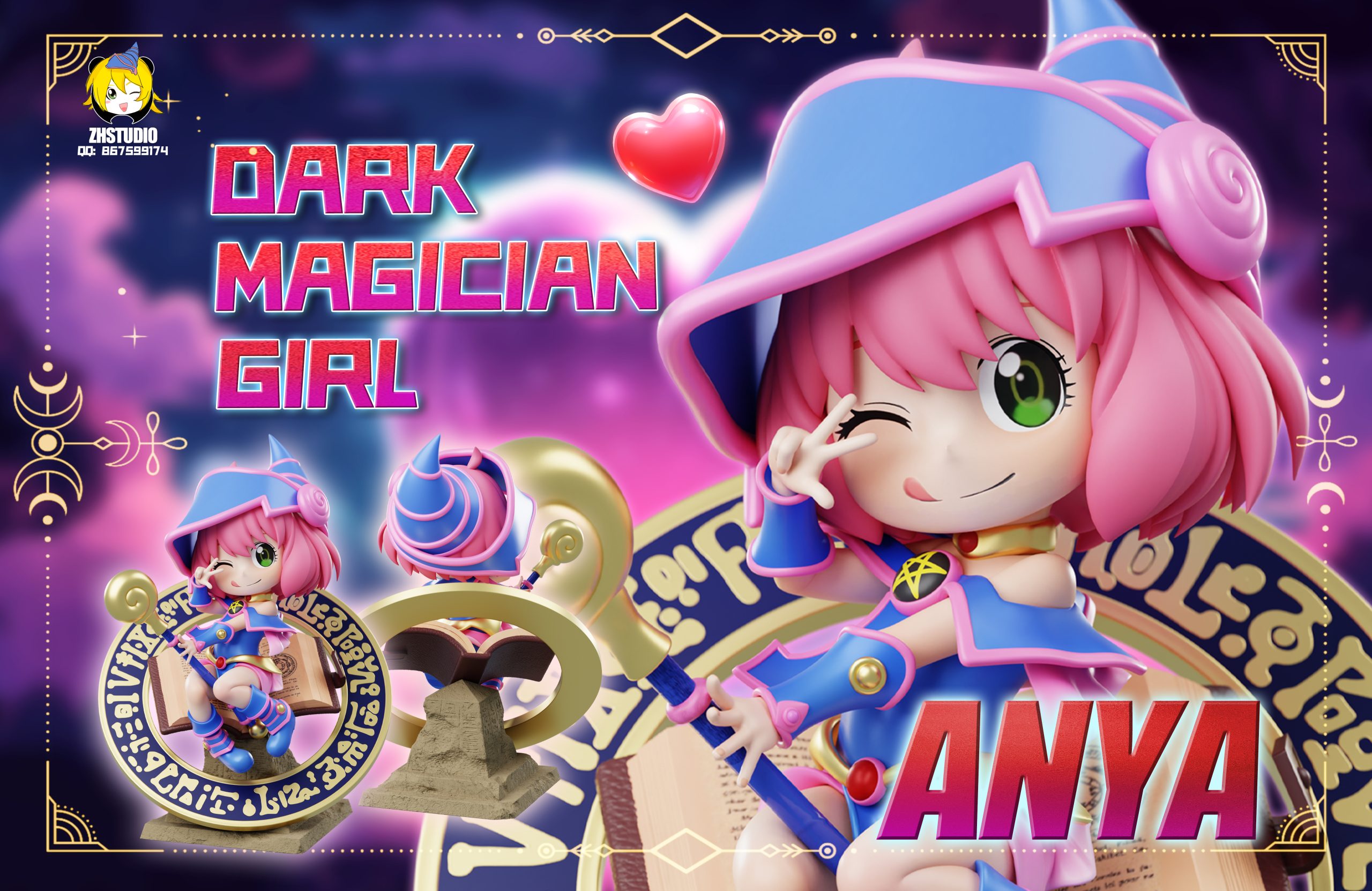 ZH Studio - Spy x Family Anya Forger COS Dark Magician Girl