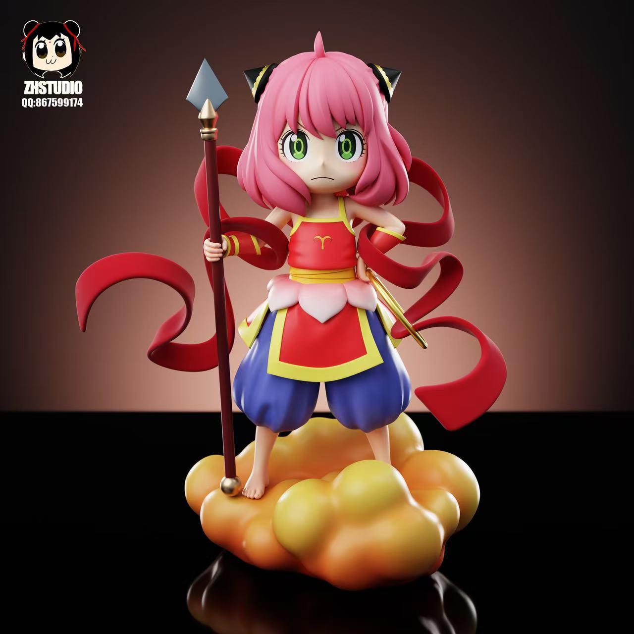 ZH Studio - Spy x Family Anya Forger COS Third Lotus Prince Nezha
