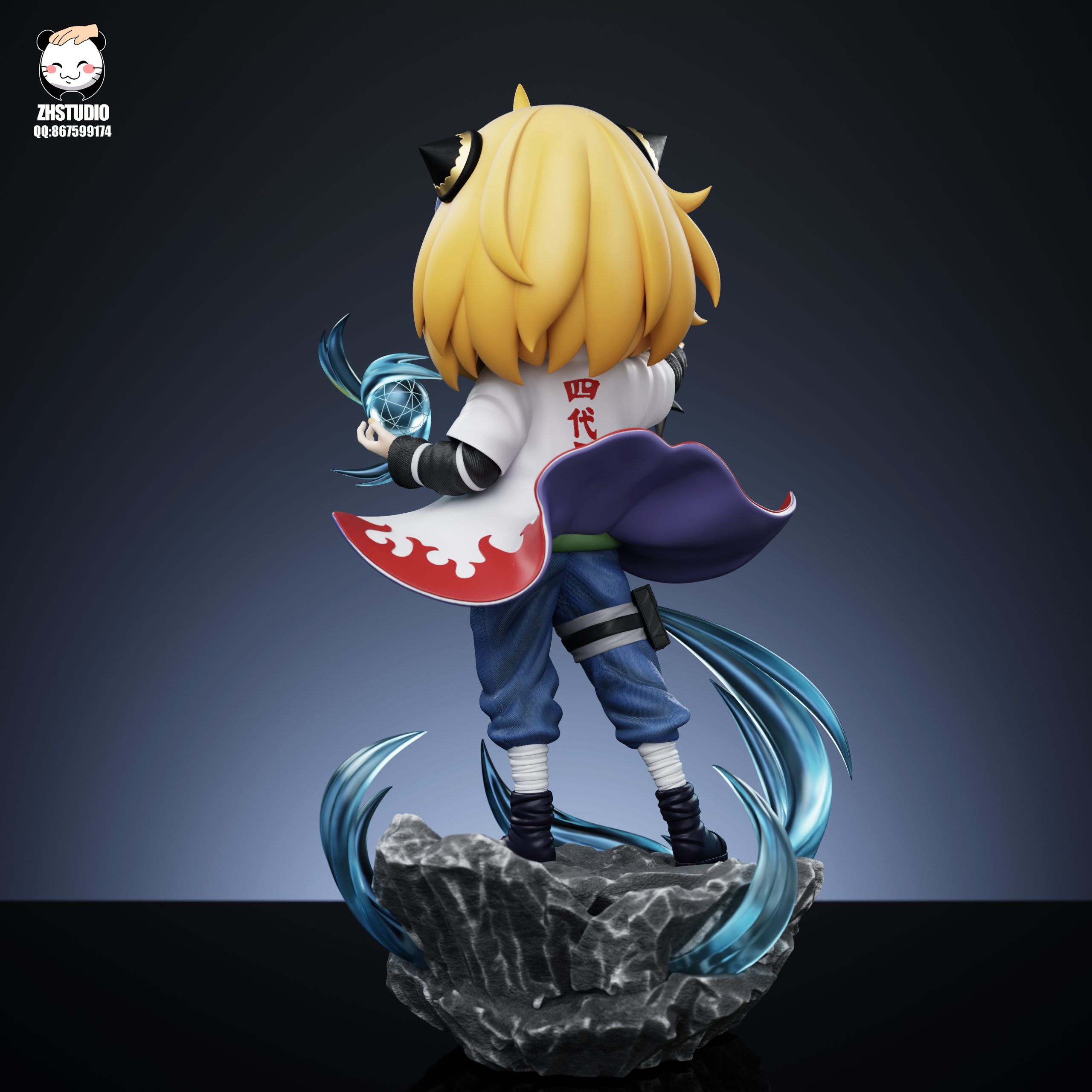 ZH Studio - Spy x Family Anya cosplays Minato Namikaze