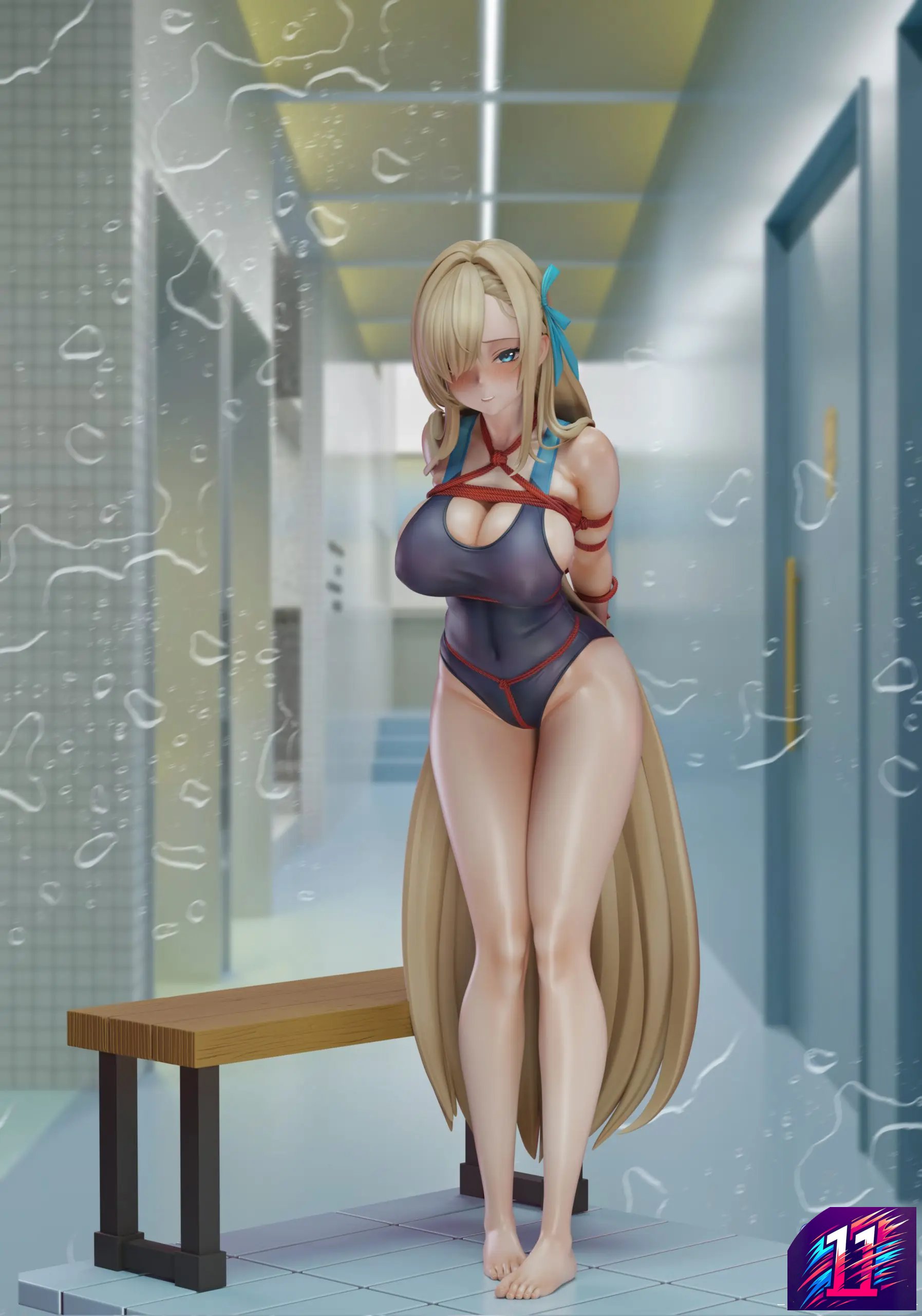 ZIYE Studio - Restrained Ichinose Asuna Blue Archive