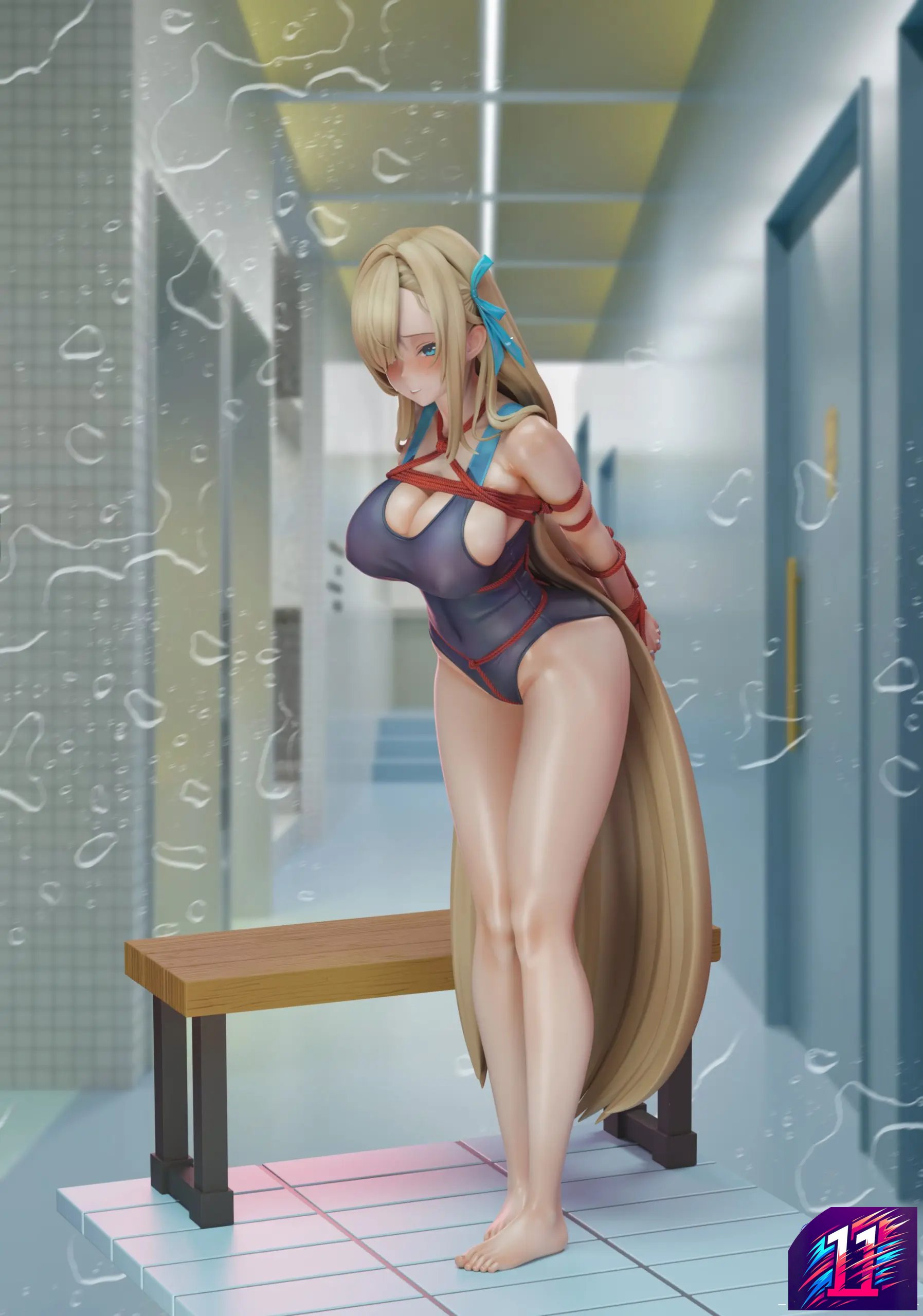 ZIYE Studio - Restrained Ichinose Asuna Blue Archive