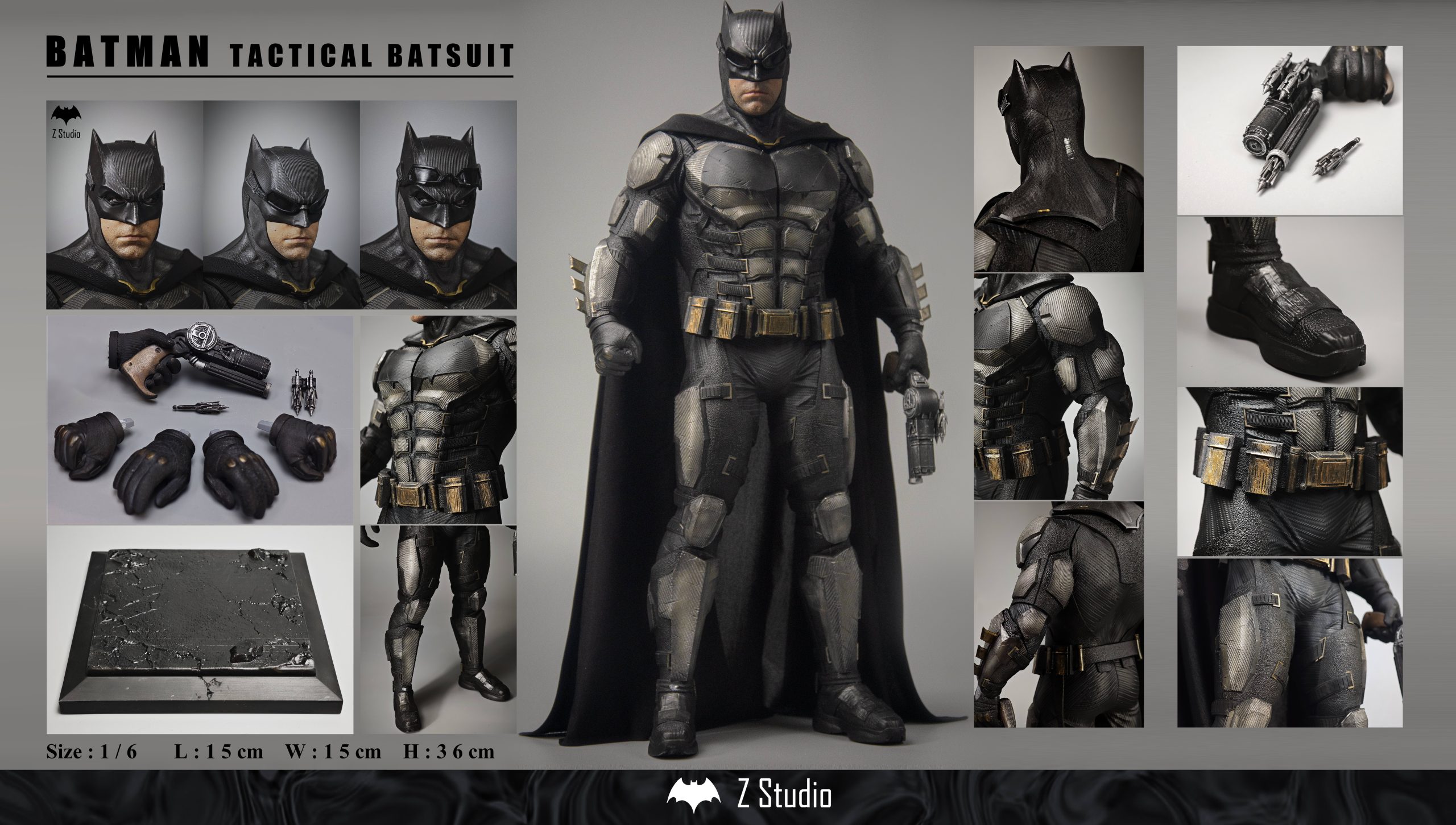 Z Studio - DC Batman Trilogy III JL Tactical Chinese Armor