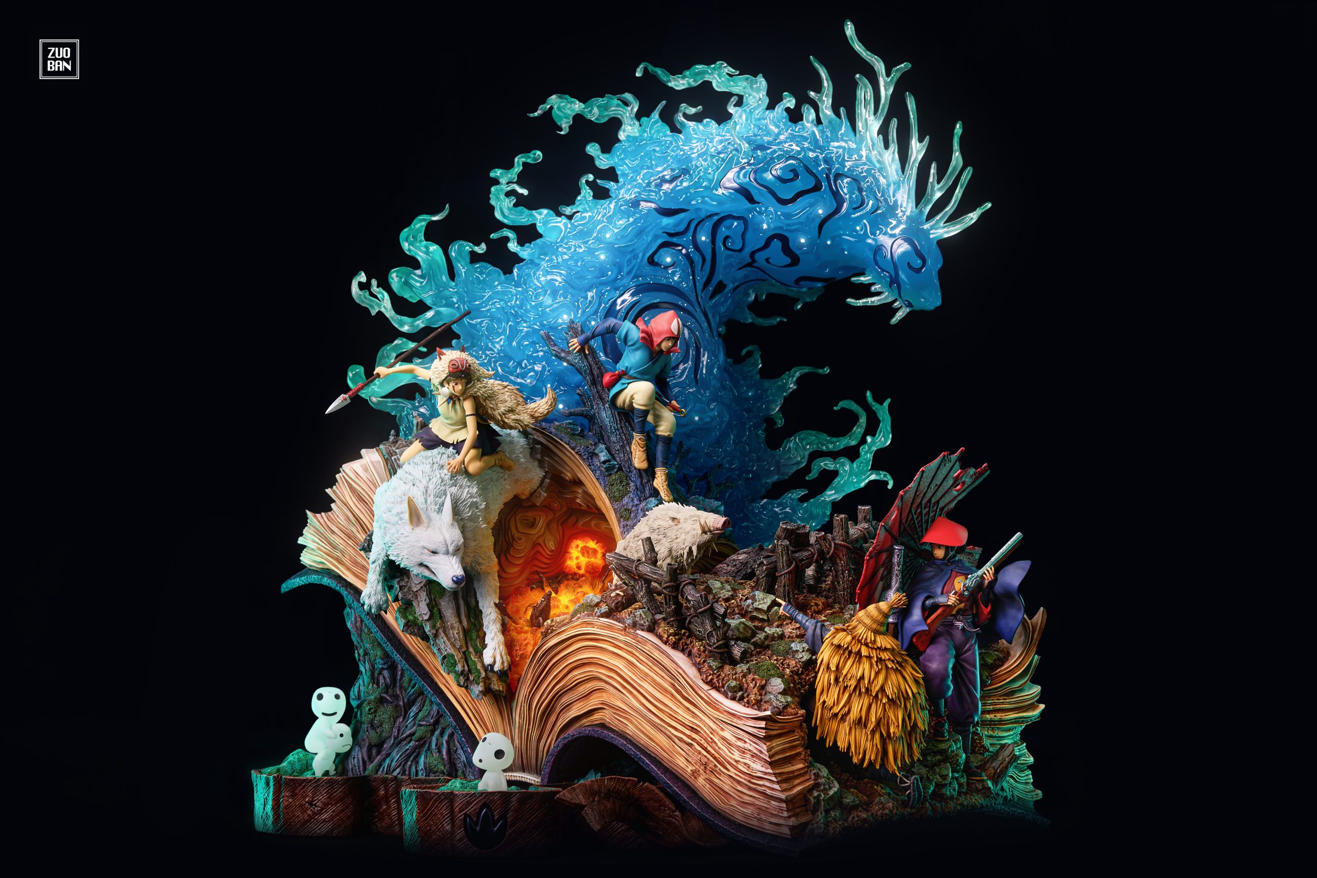 ZUOBAN Studio – Princess Mononoke ashitaka - elevenGK Anime