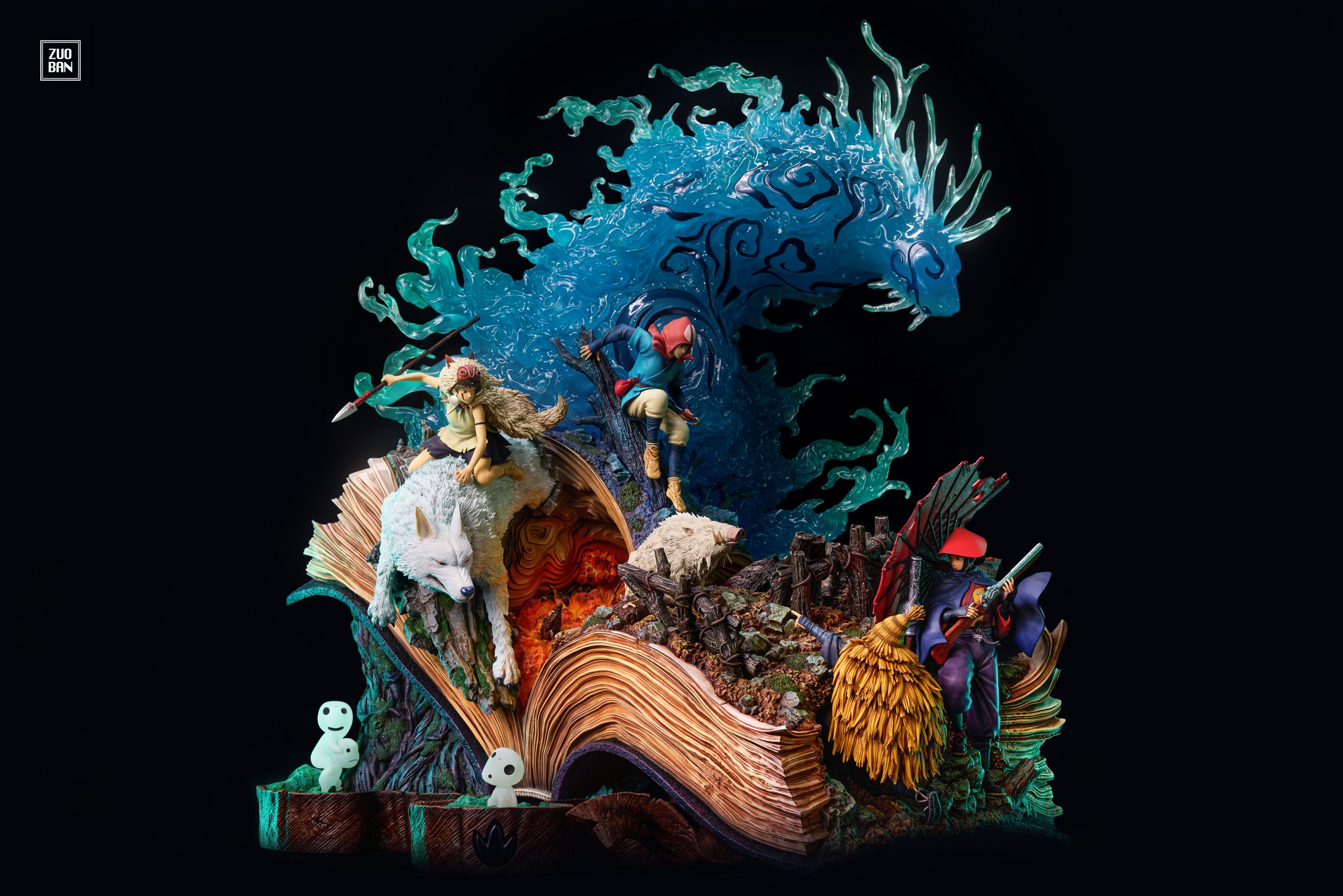 ZUOBAN Studio – Princess Mononoke ashitaka - elevenGK Anime