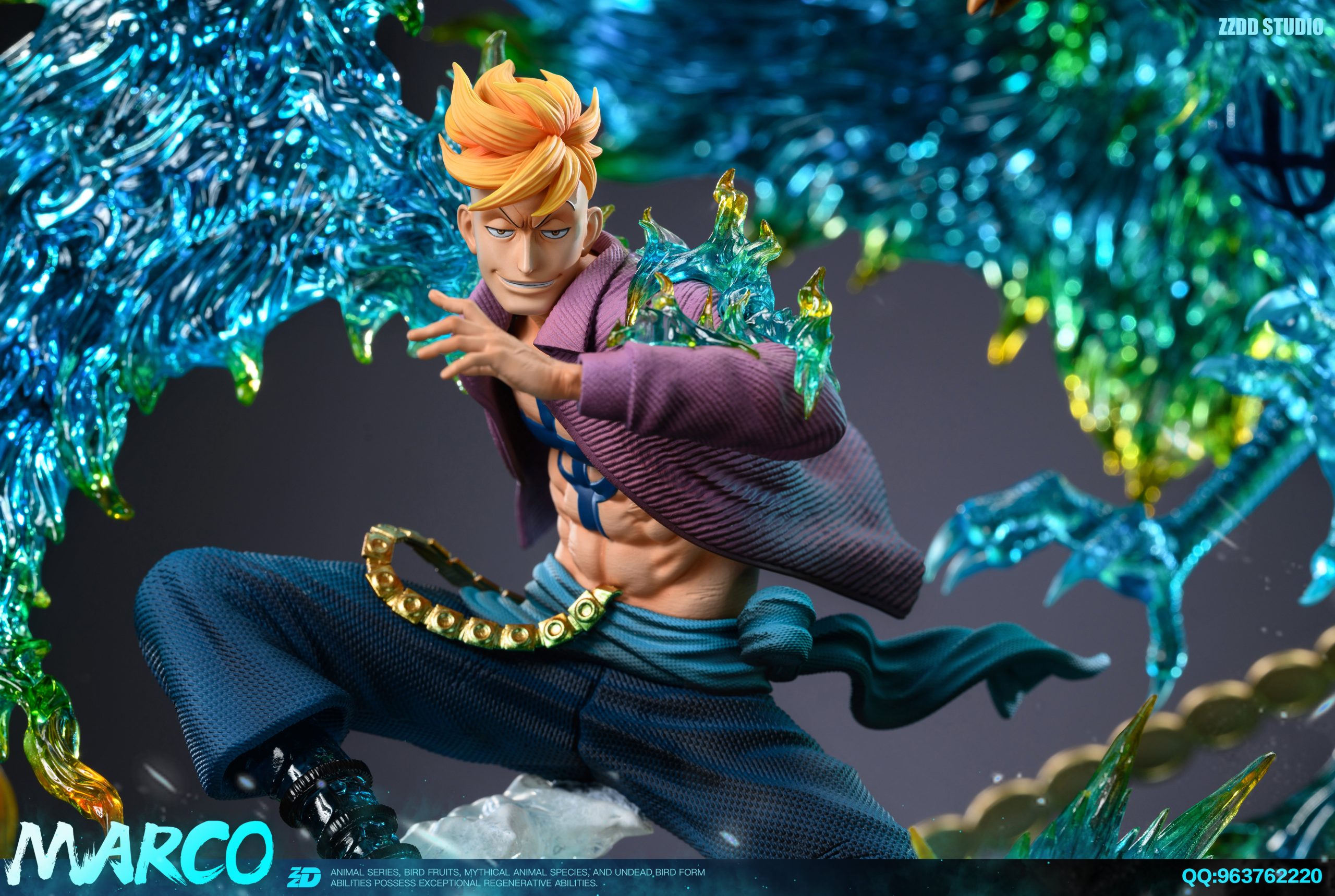ZZDD Studio – One Piece #4 Phoenix Marco - elevenGK Anime Collectibles