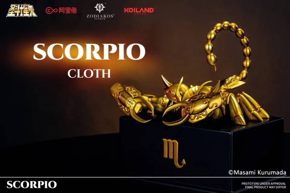 Zodiakos Studio - Saint Seiya Gold Saint Scorpio Cloth (Licensed)