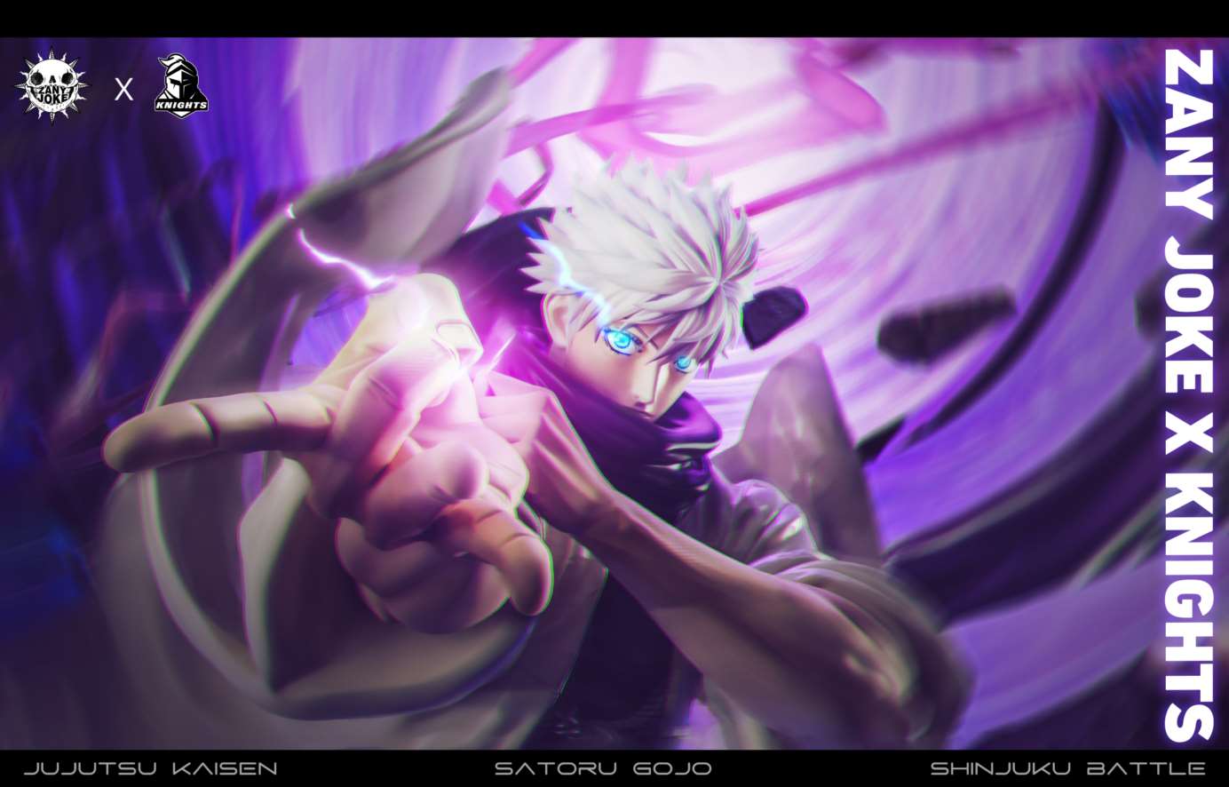 ZanyJoke Studio & Temple Studio - Jujutsu Kaisen S01 Gojo Satoru, the Battle of the Demon Realm Shinjuku