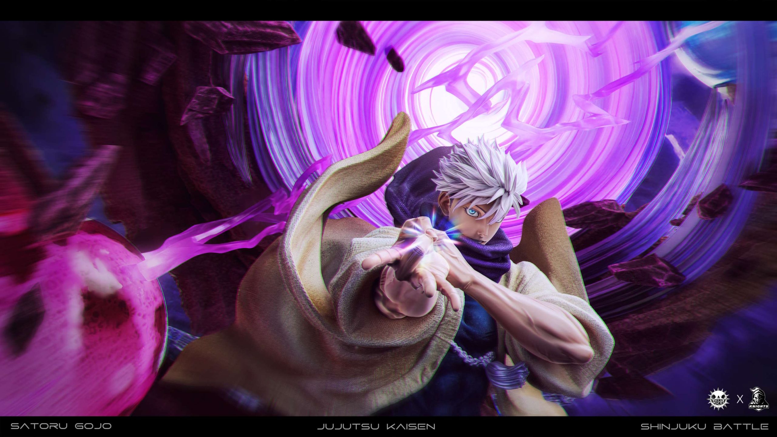 ZanyJoke Studio & Temple Studio - Jujutsu Kaisen S01 Gojo Satoru, the Battle of the Demon Realm Shinjuku