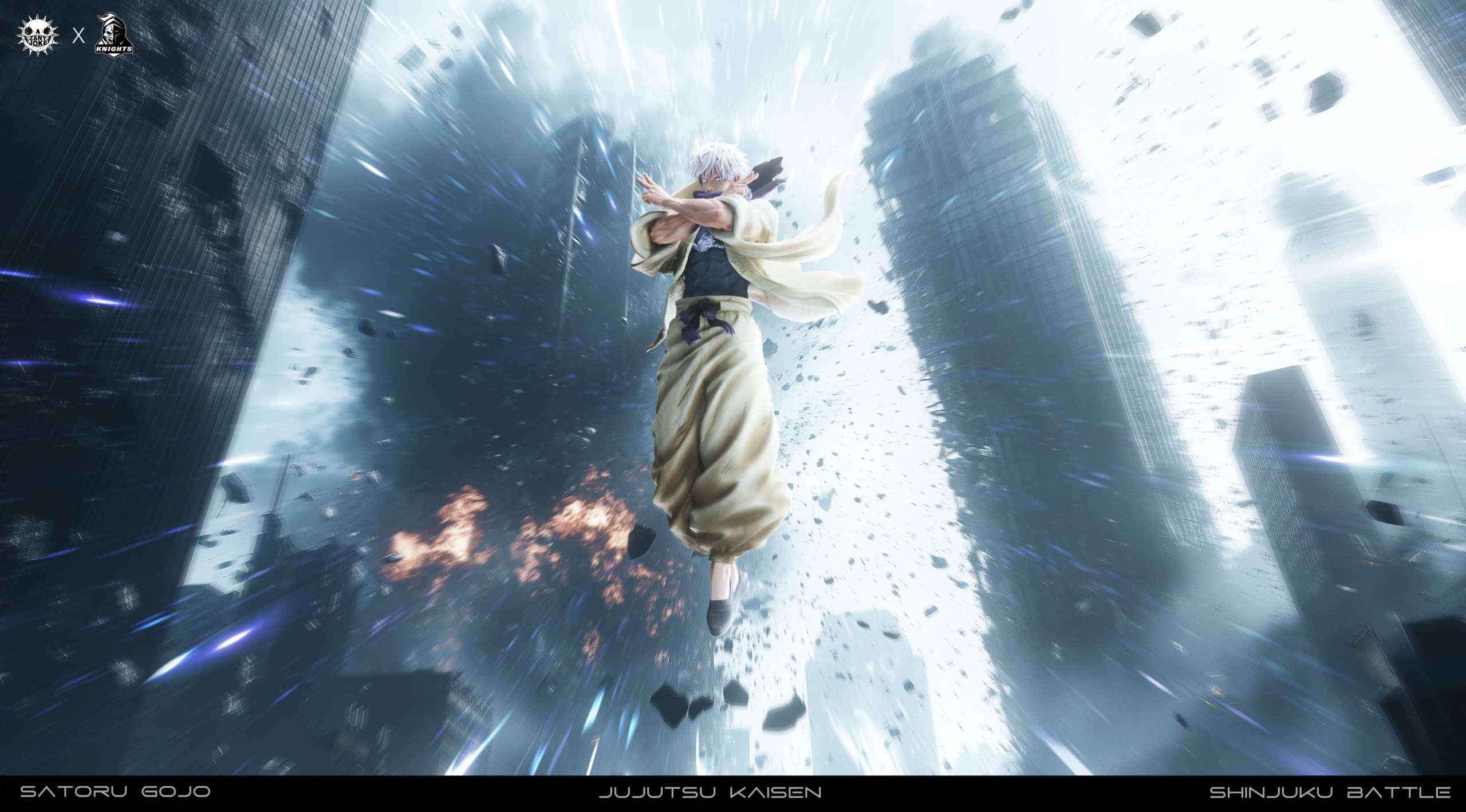 ZanyJoke Studio & Temple Studio - Jujutsu Kaisen S01 Gojo Satoru, the Battle of the Demon Realm Shinjuku