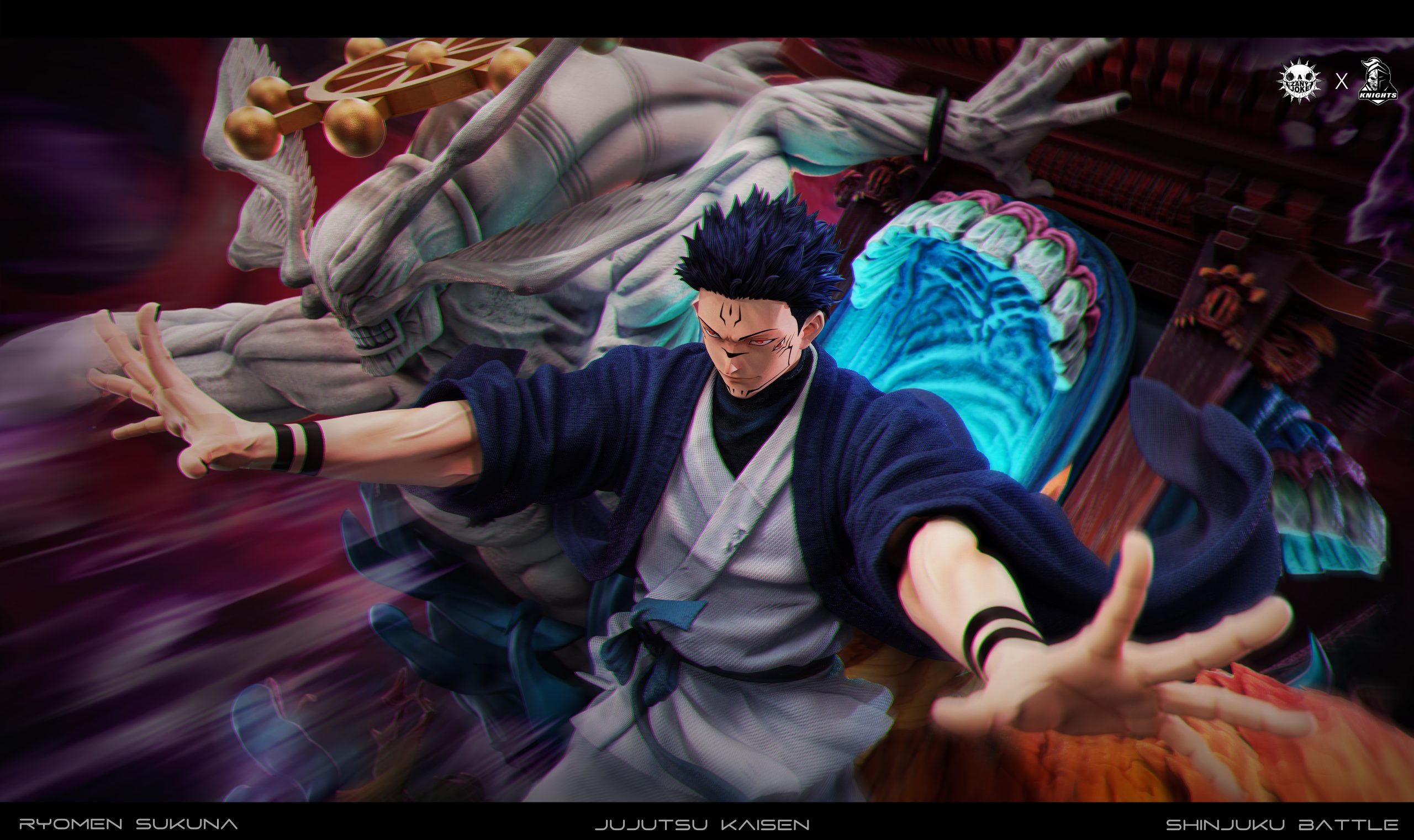 ZanyJoke Studio & Temple Studio - Jujutsu Kaisen S02 Sukuna, the Battle of the Demon Realm Shinjuku