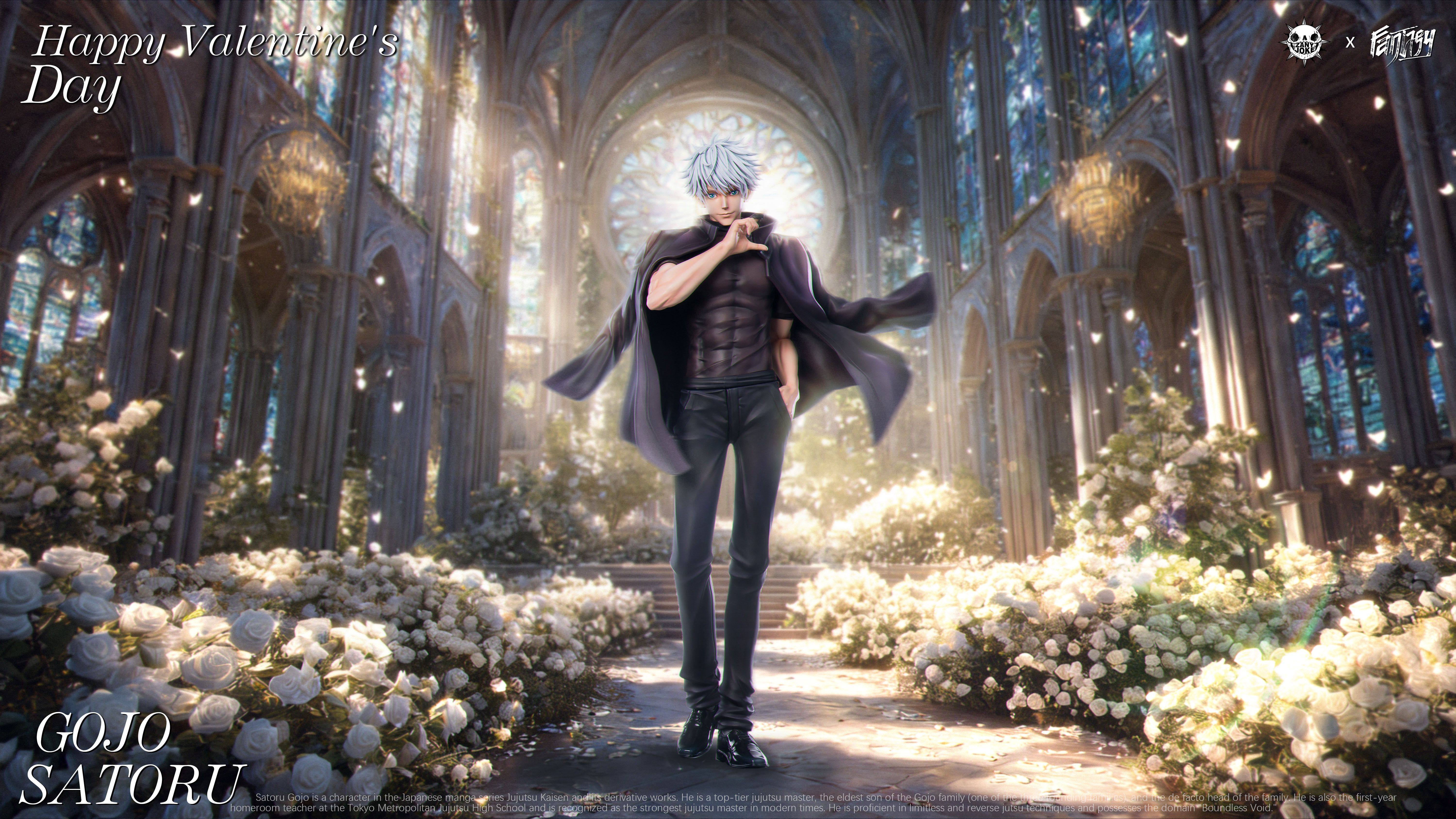 ZanyJoke X FANTASY - Valentine%27s Day with Satoru Gojo Jujutsu Kaisen