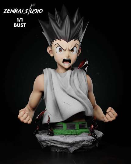 Zenkai Studio - Hunter x Hunter Gon Freecss 1/6, 1/4 and 1/1 Bust Zenkai Studio - Hunter x Hunter Gon Freecss 1/6, 1/4 and 1/1 Bust
