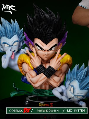 Zenkai Studio & MRC Studio - Dragon Ball Gotenks 1/1 Bust Zenkai Studio & MRC Studio - Dragon Ball Gotenks 1/1 Bust