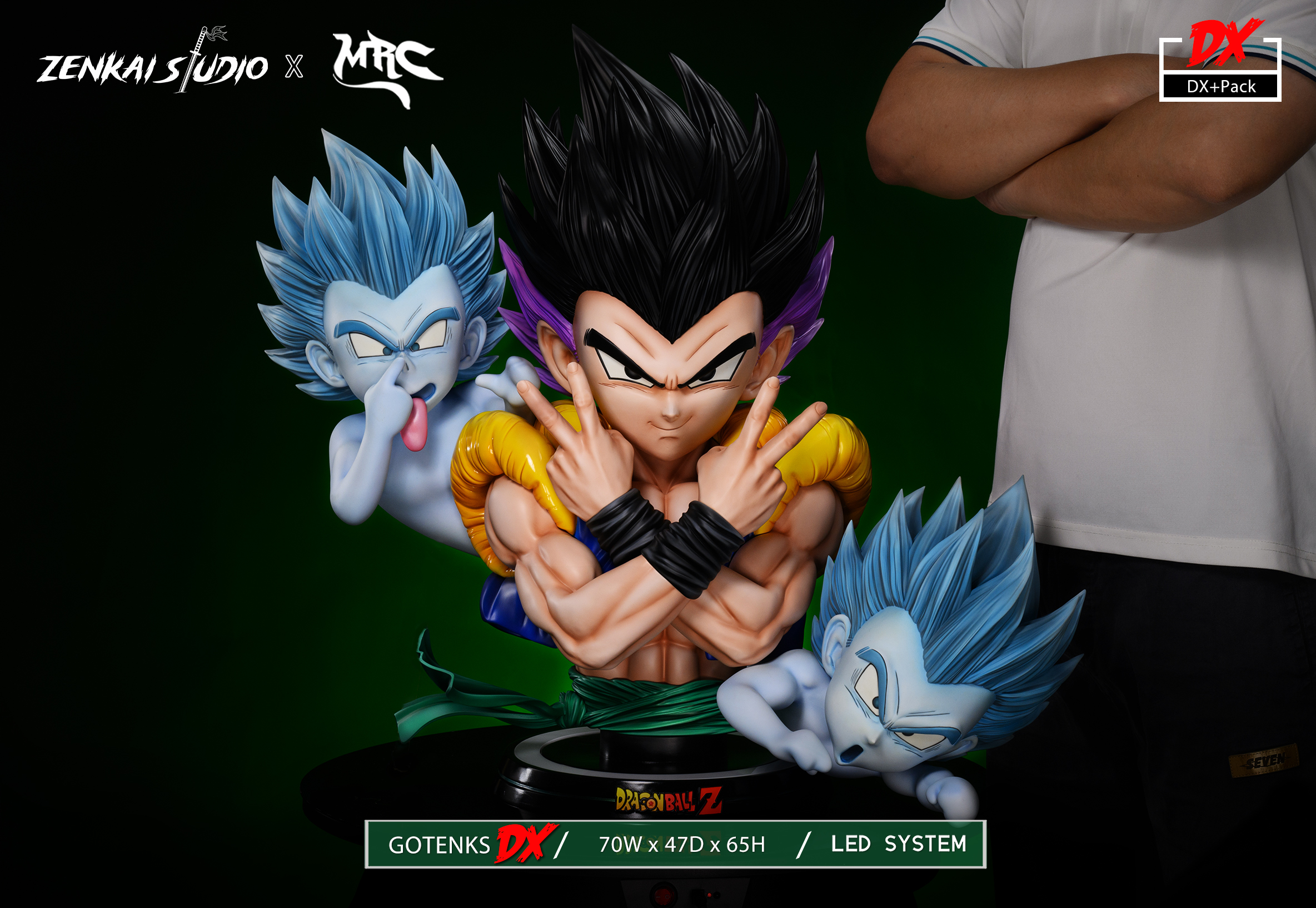 Zenkai Studio & MRC Studio – Dragon Ball Gotenks 1/1 Bust